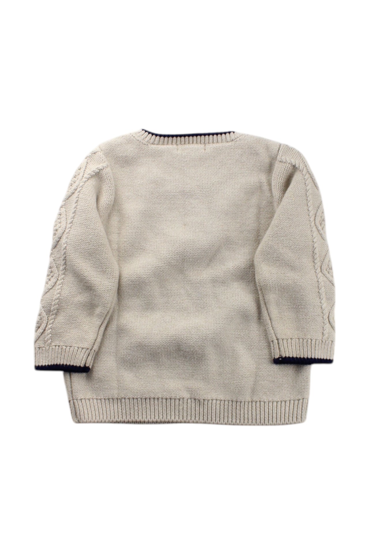 Purebaby Cable Knit Sweater 12-18M、mySite、g9winljtr