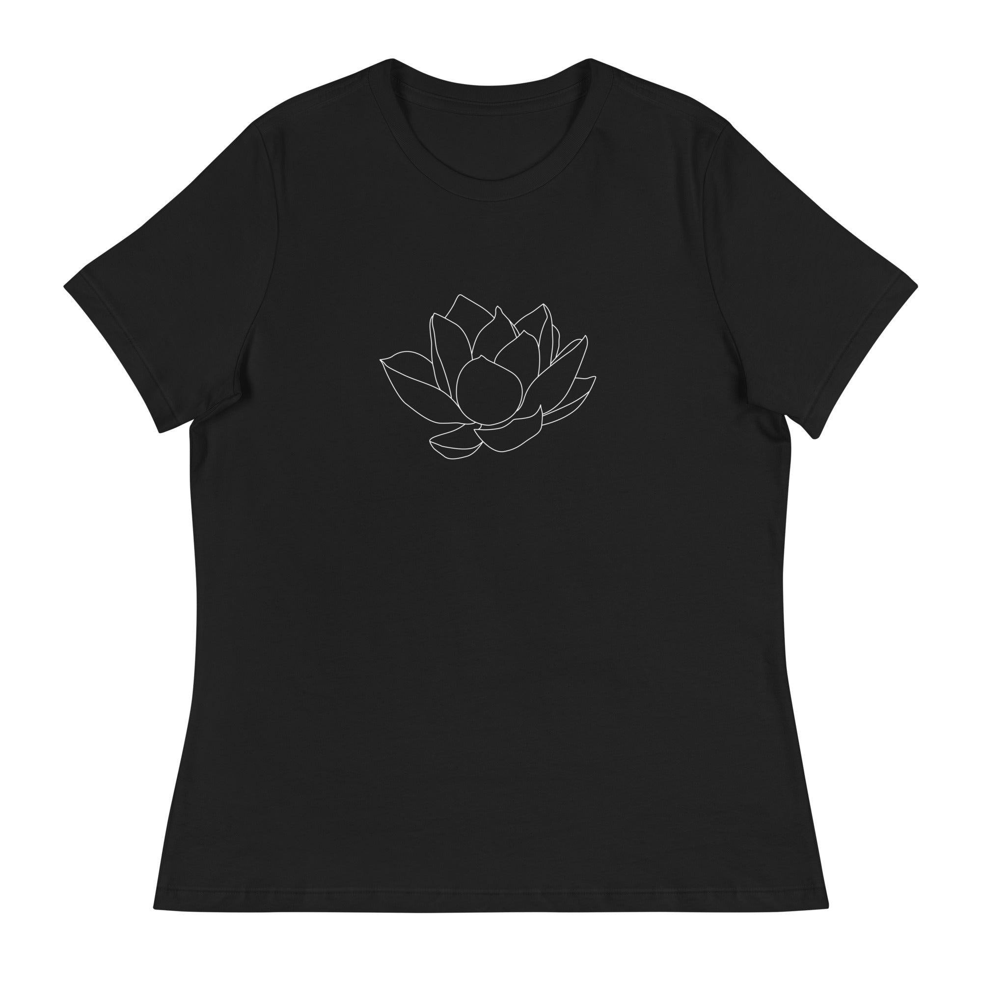 Water Lily Women's Relaxed T-Shirt、mySite、camillekostekn