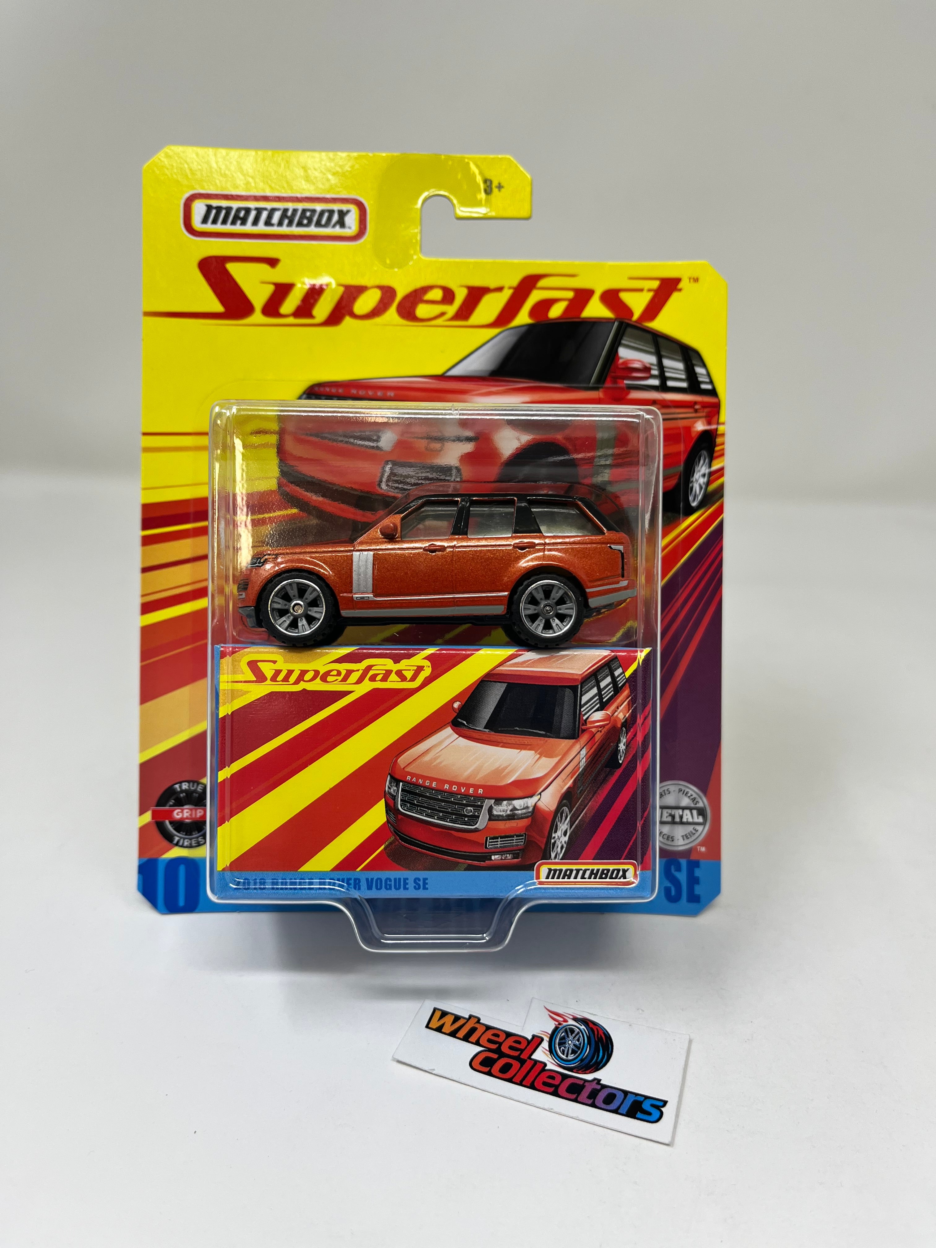 2018 Range Rover Vogue SE * Orange * Matchbox Superfast Series、mySite、hgirdovlk