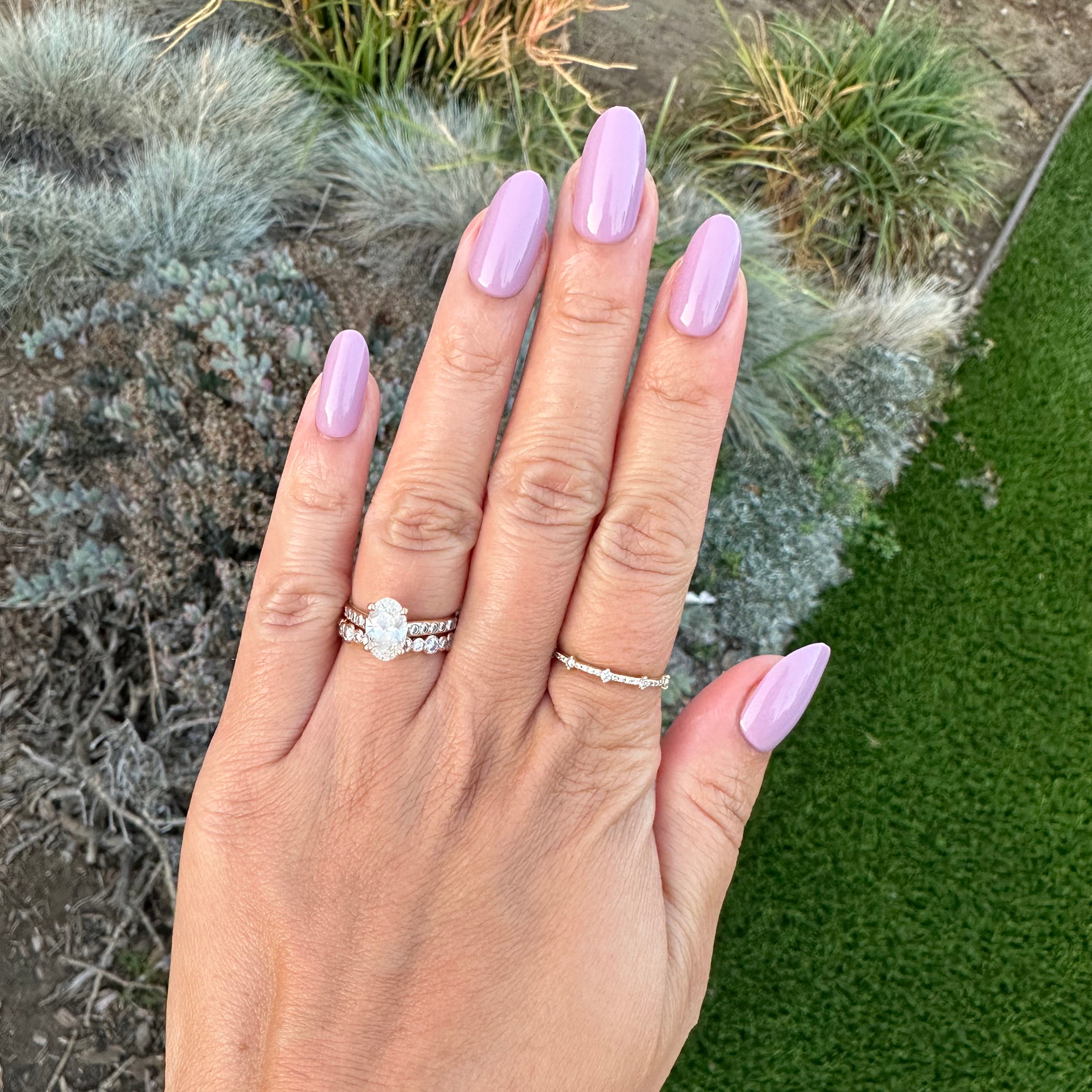 Prairie | Medium | Oval - Tab Press-On、mySite、solidvoid