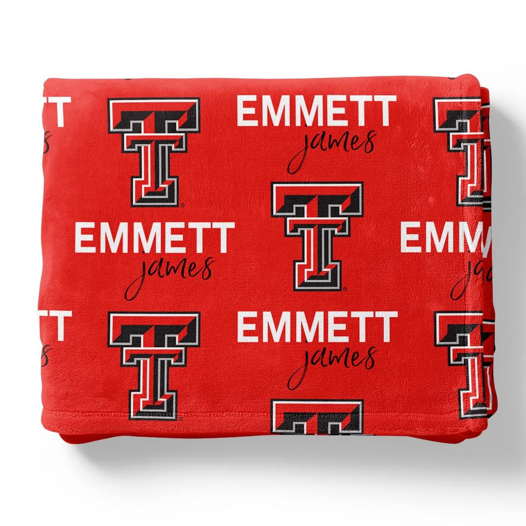  Texas Tech University | TTU Personalized Kids Blanket、mySite、layawaytickets