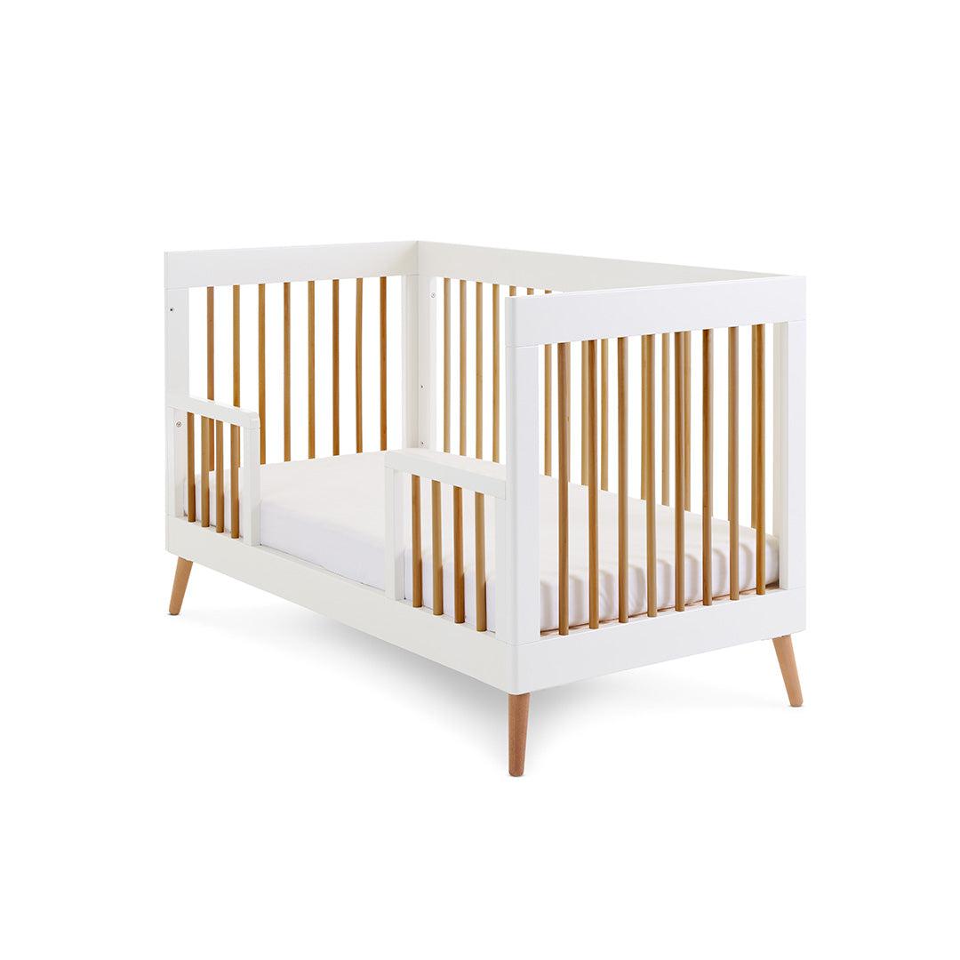  Obaby Maya Cot Bed - White + Natural、mySite、merchandisen