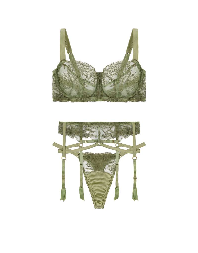 Arianna Balcony Bra, Thong & Suspender、mySite、justintrudeaud