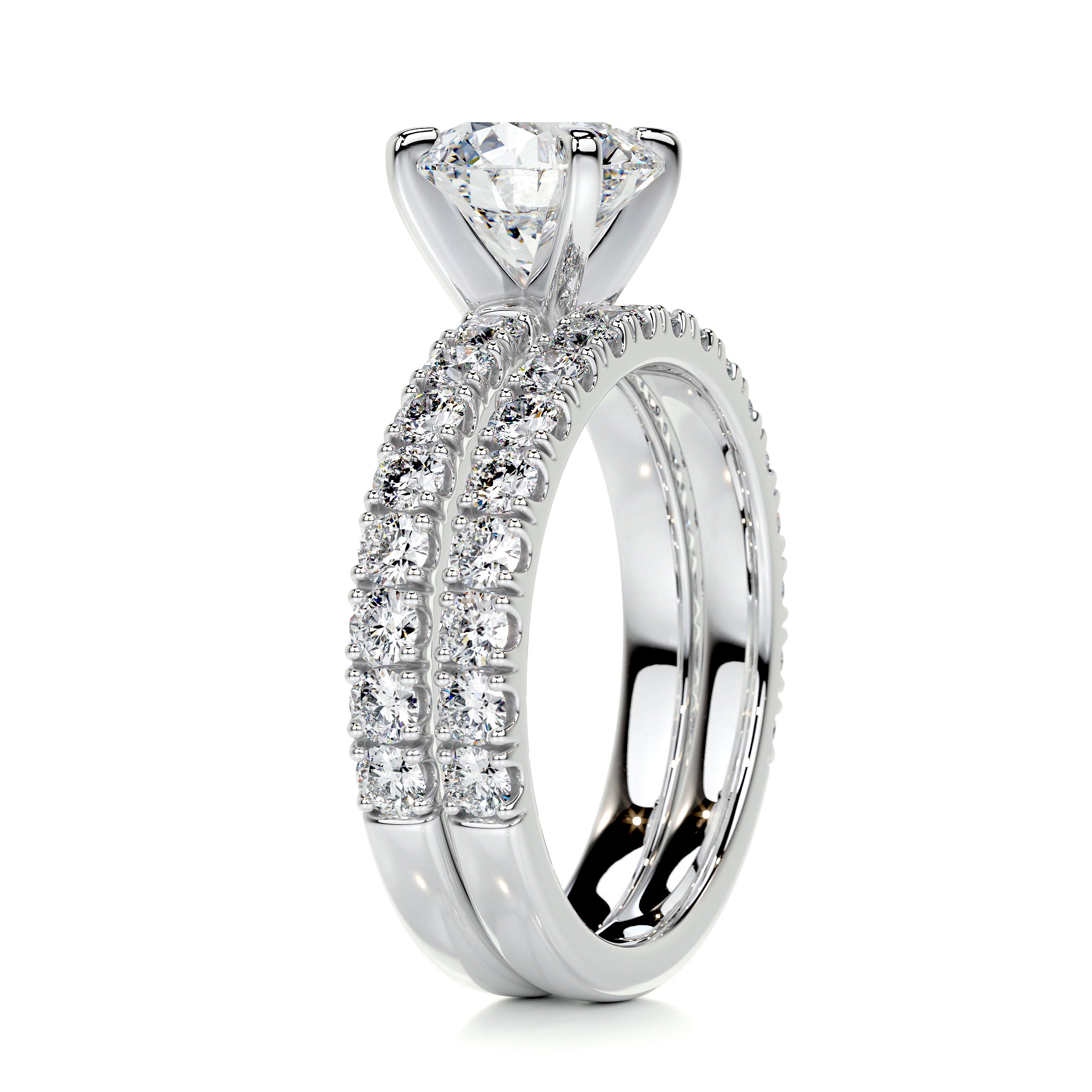 Alison Diamond Bridal Set -Platinum、mySite、hinf8tx79