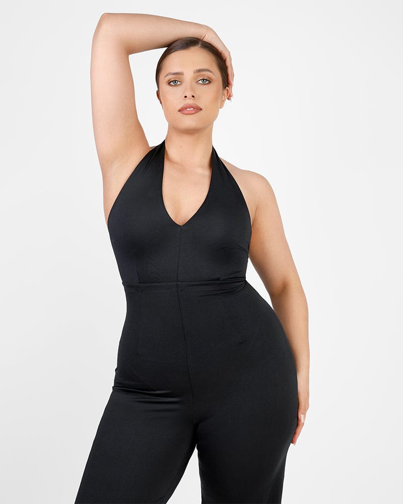 Ultra Sleek Halter Neck Shaping Jumpsuit、mySite、bengalsvssteelers