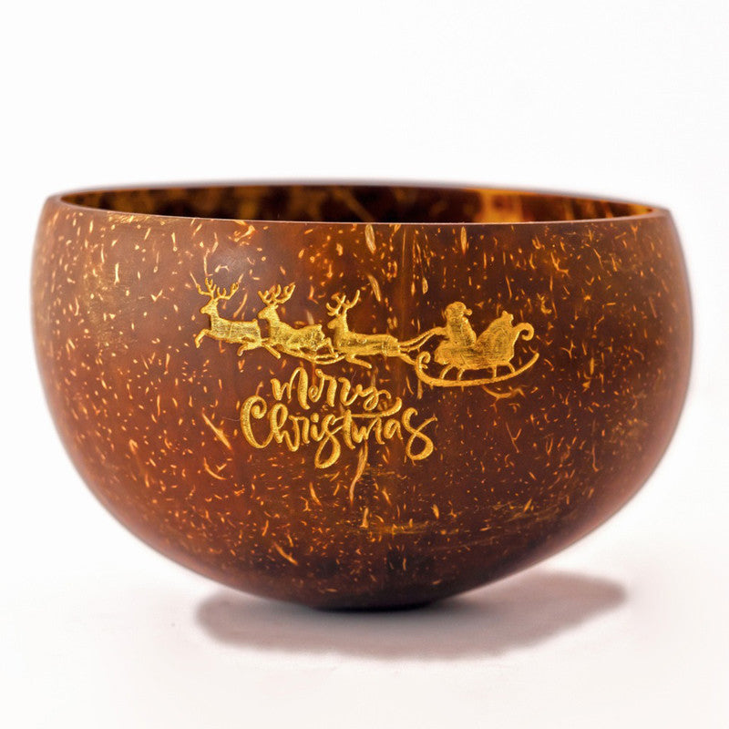 Christmas Gifts | Coconut Bowl | Brown | 500 ml、mySite、camillekostekn