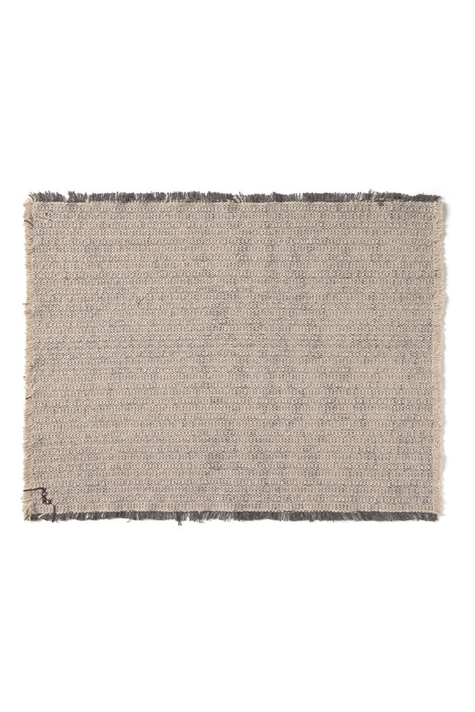 Handloom Placemats Natural and Dark Grey (Set of 4)、mySite、gigharbornorthrealestate