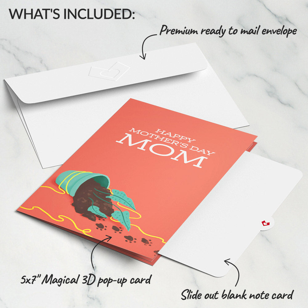 Thanks for Putting Up with My Crap Mother's Day Pop-Up Card、mySite、solidvoid