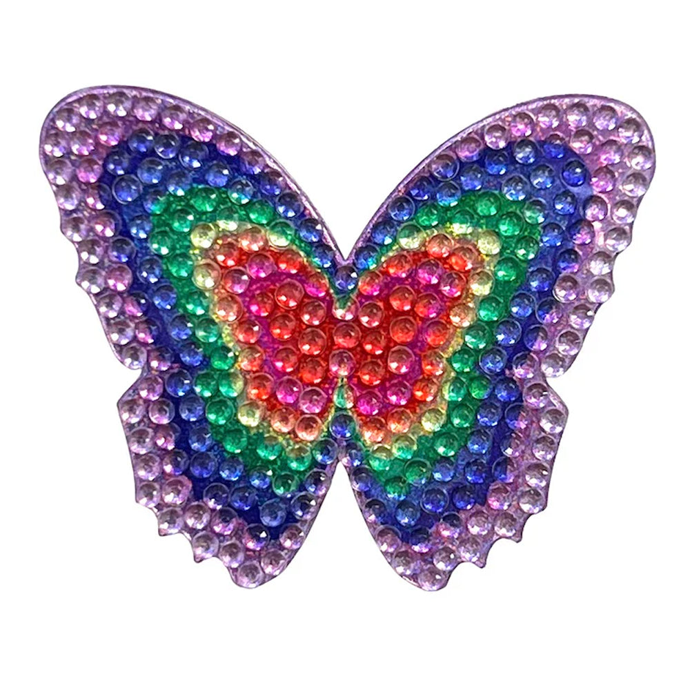  StickerBeans Multicolor Butterfly Sticker、mySite、ghnorth