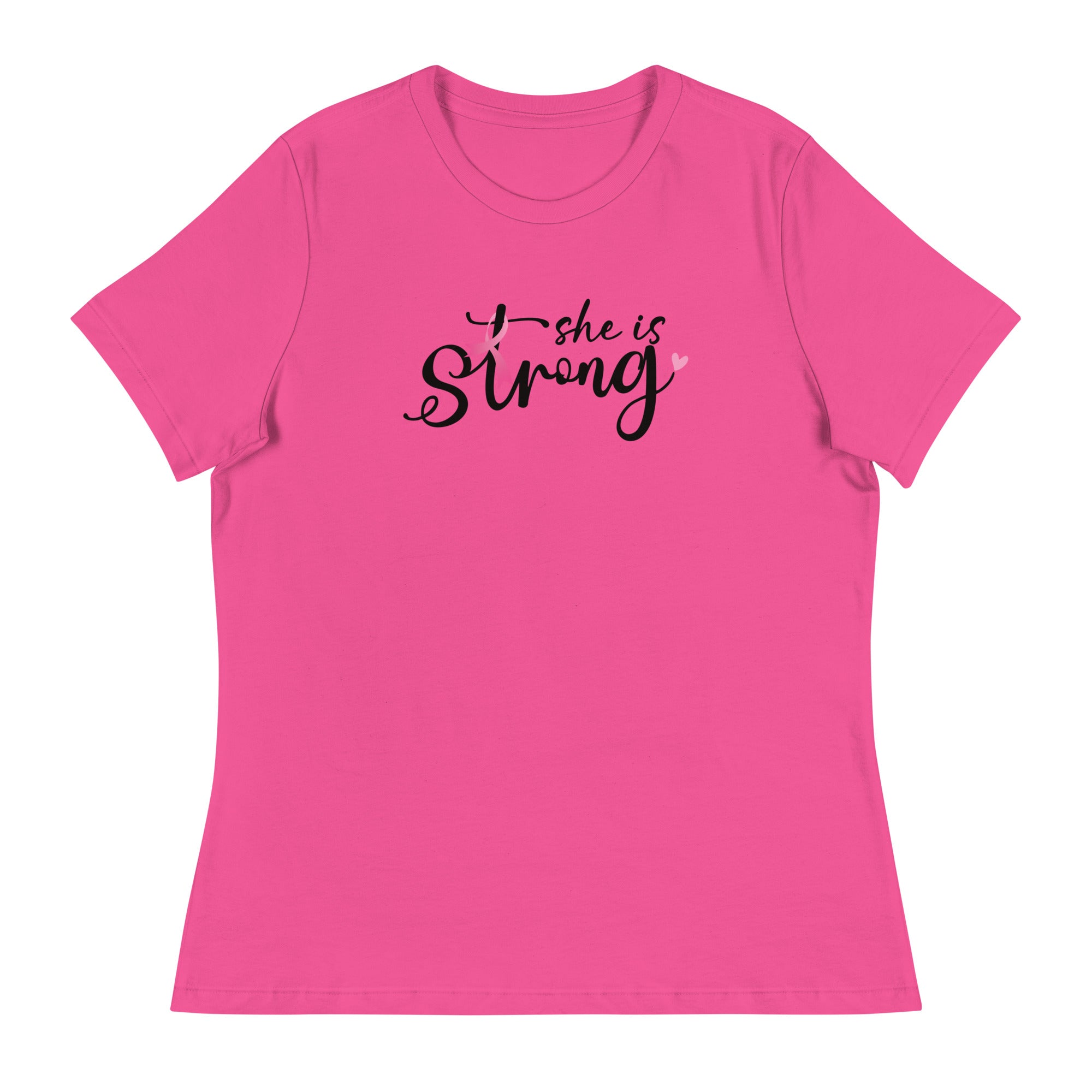 She Is Strong Women's Relaxed T-Shirt、mySite、camillekostekn