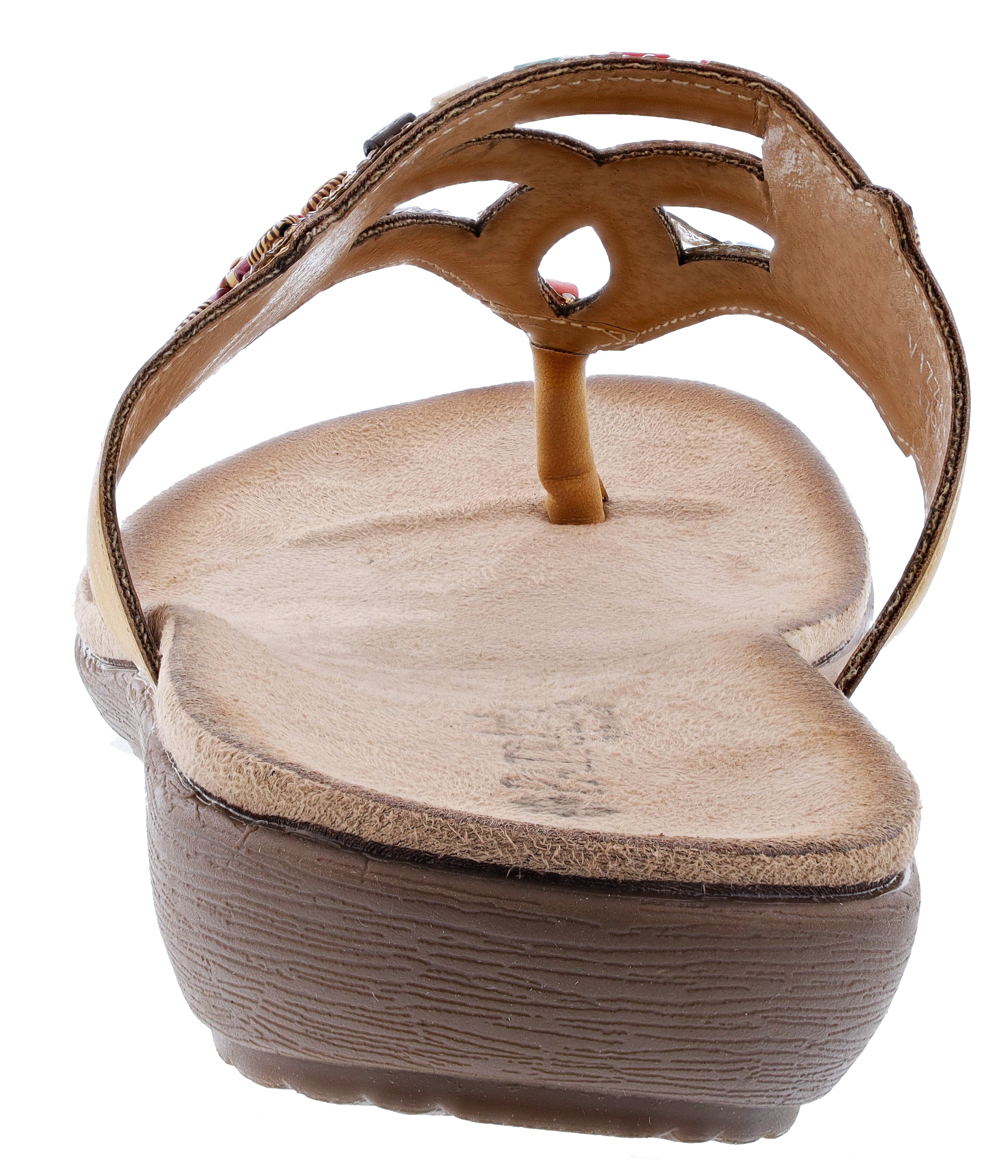 Patrizia Women's Vizzan Embroidered Thong sandals、mySite、dreamappss