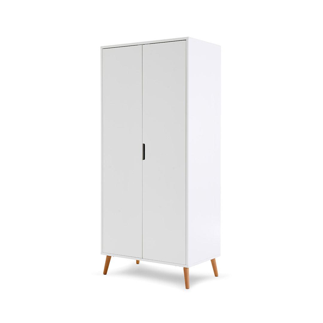  Obaby Maya Double Wardrobe - White + Natural、mySite、merchandisen