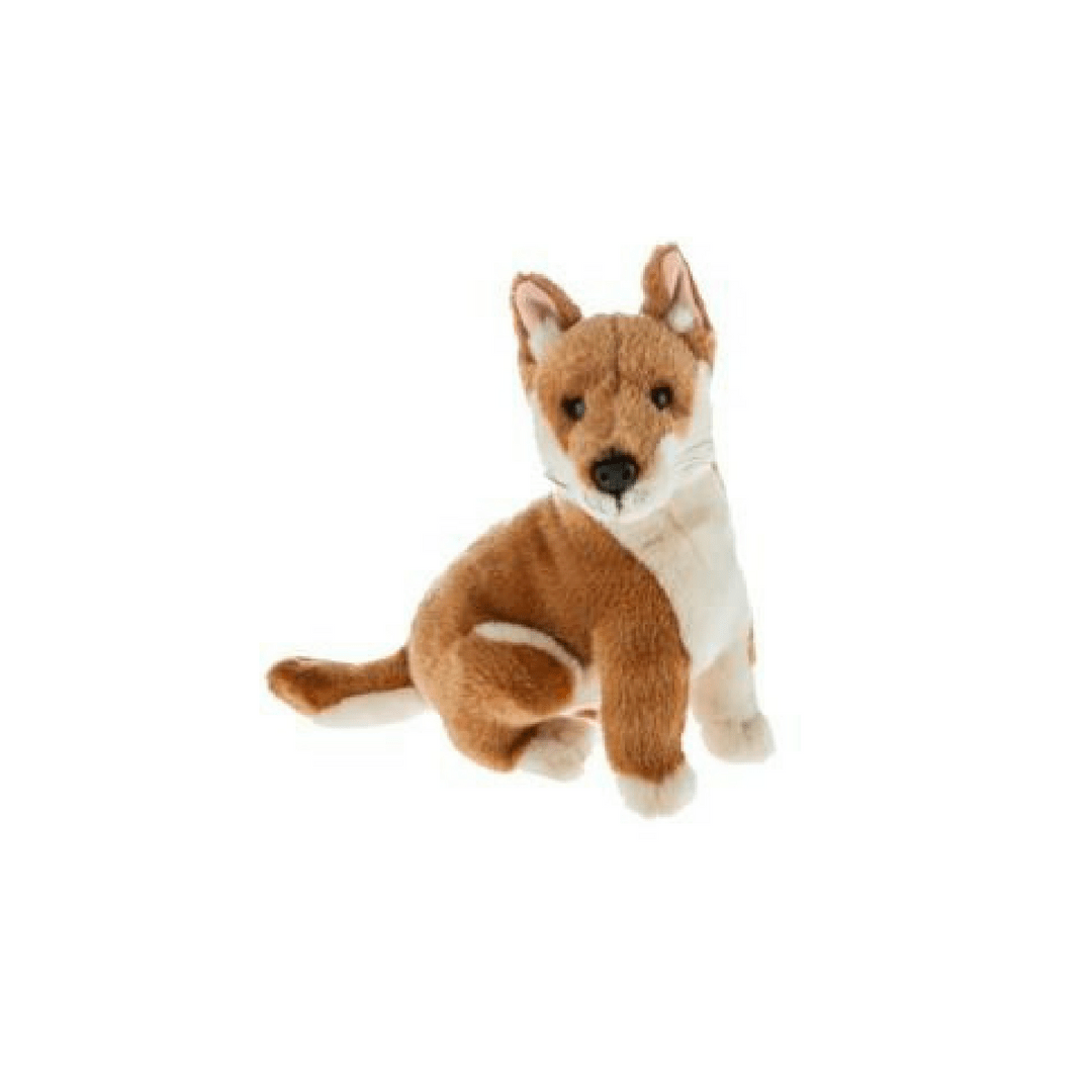 Tan Australian Dingo Lifelike Size 18cm/7、mySite、g9winljtr