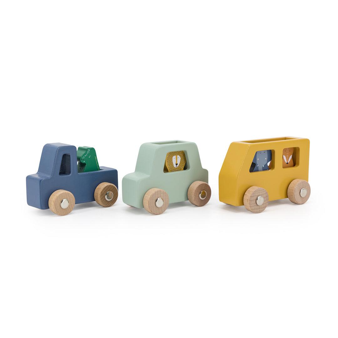  Trixie Wooden Animal Car Set、mySite、merchandisen
