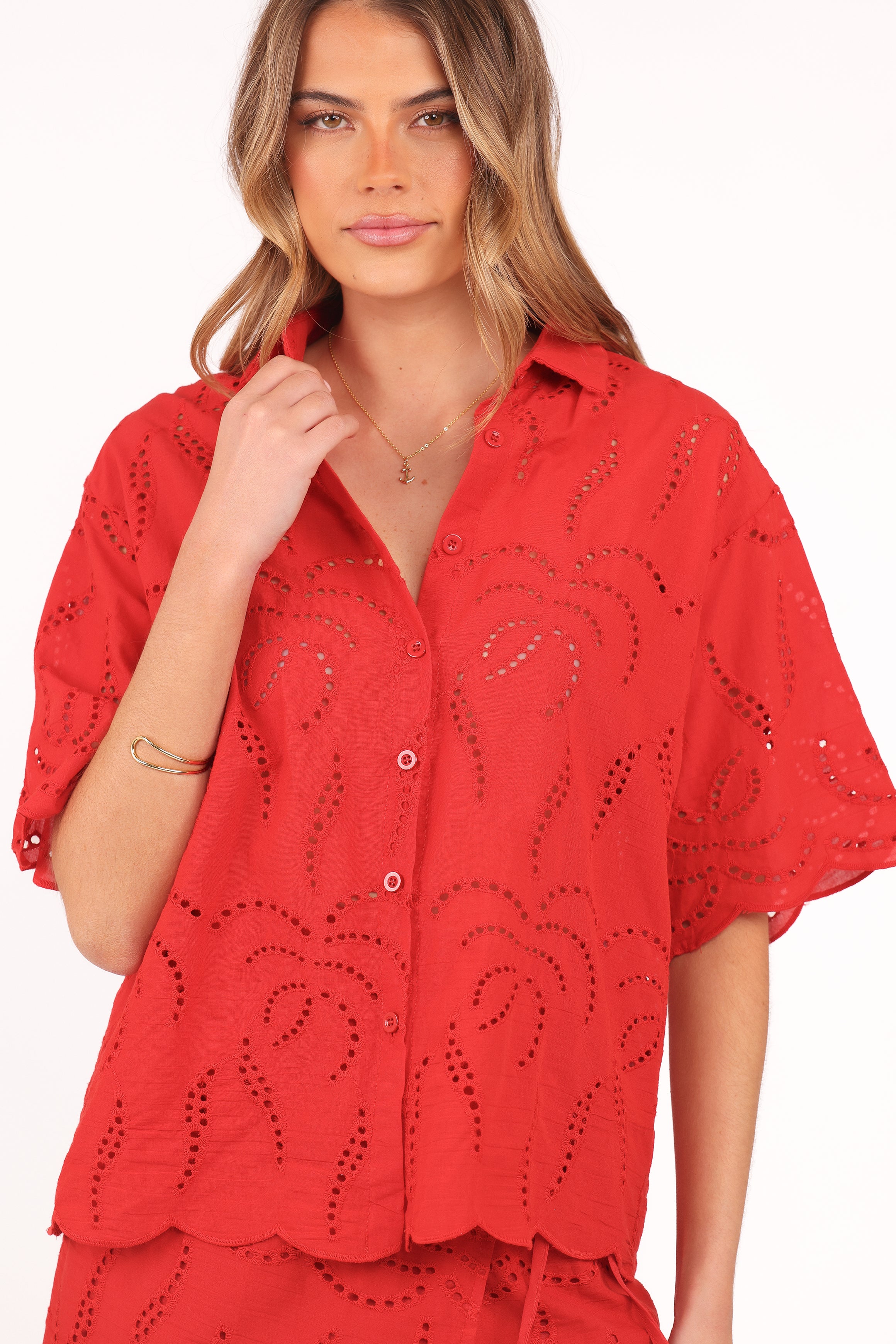  Gallie Skirt Set - Red、mySite、sugarbowlscore