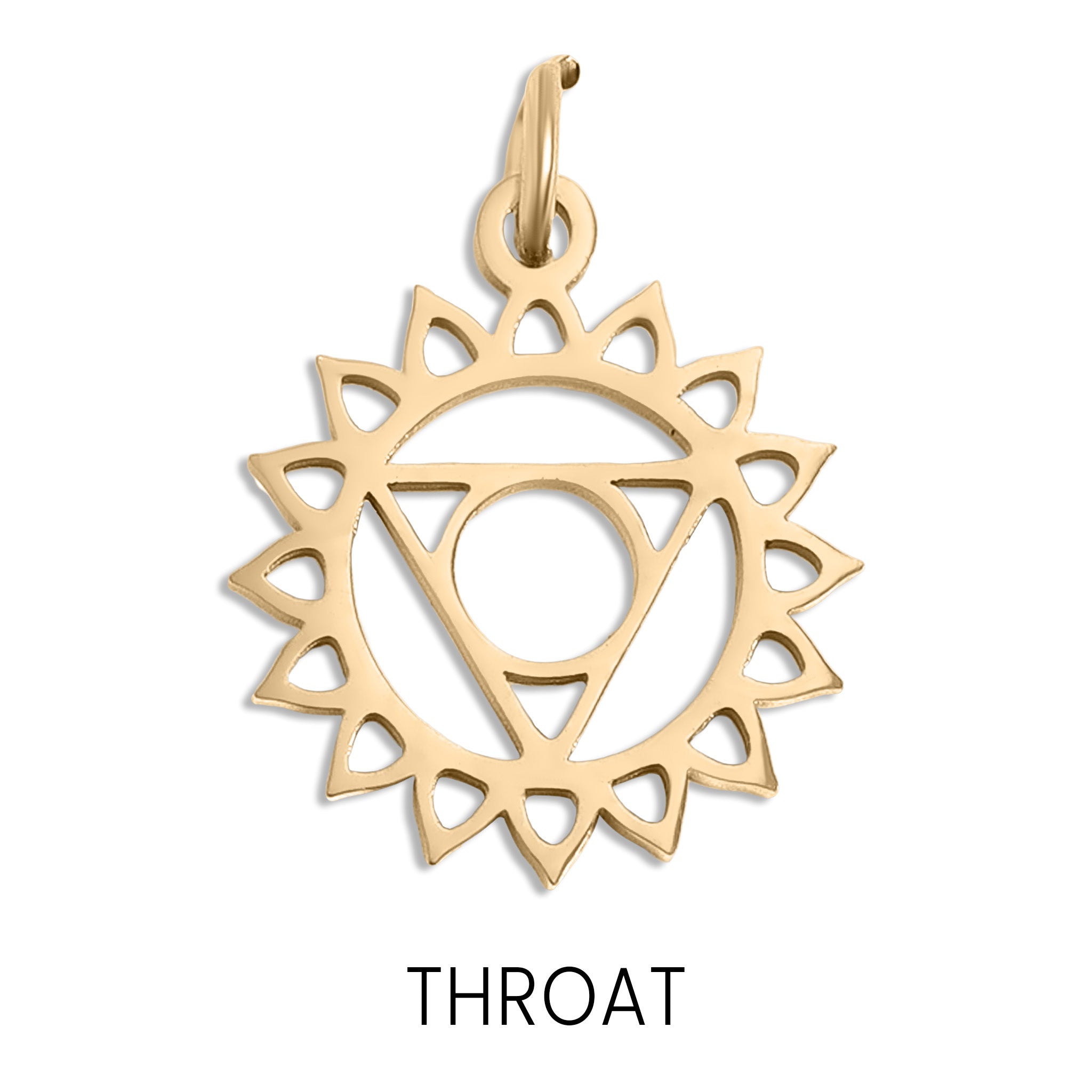 18K Gold PVD Stainless Steel Chakra Charms / PDL0176、mySite、dreamappss