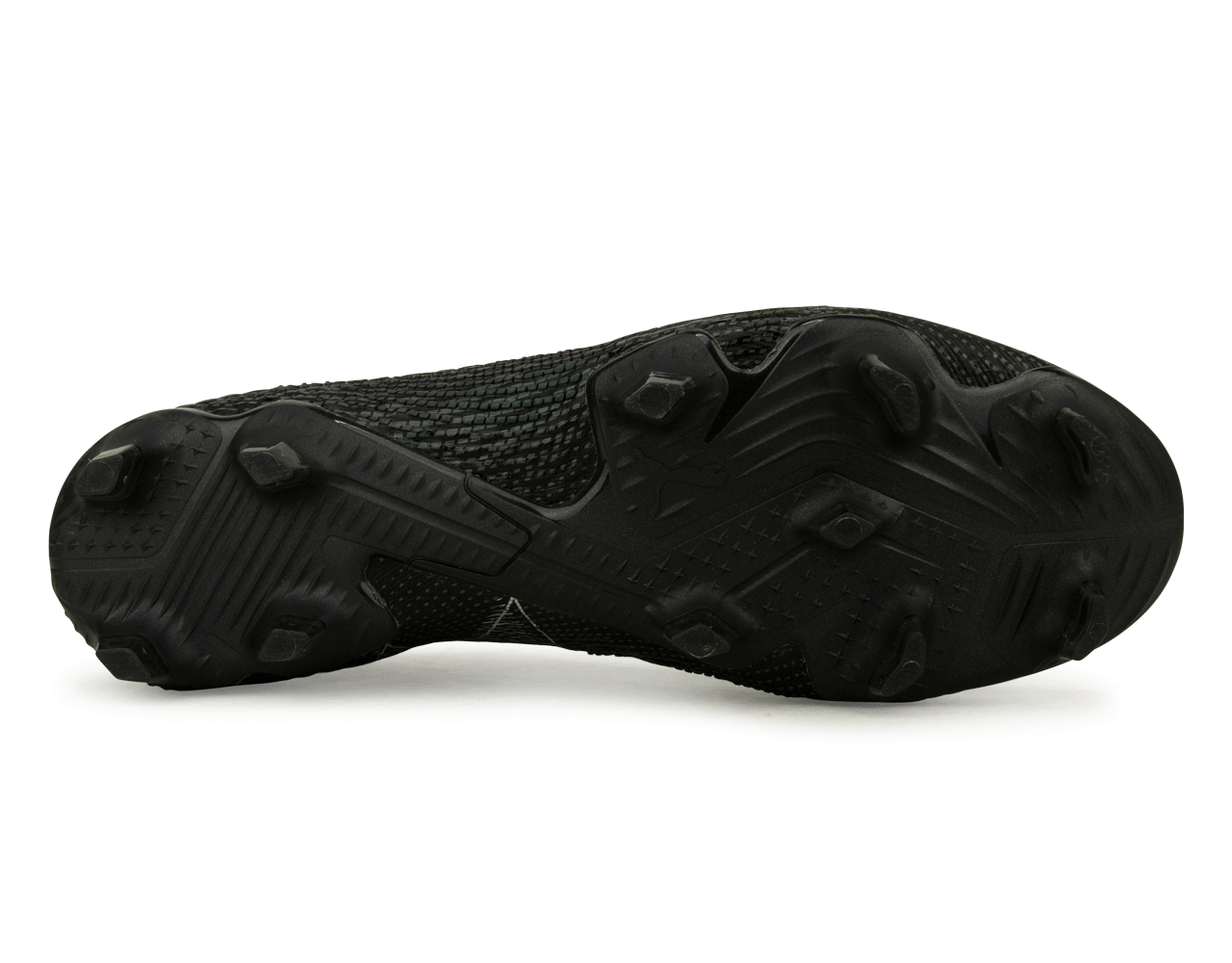 PUMA Men's Future 7 Ultimate FG/AG Black/Silver、mySite、noshort