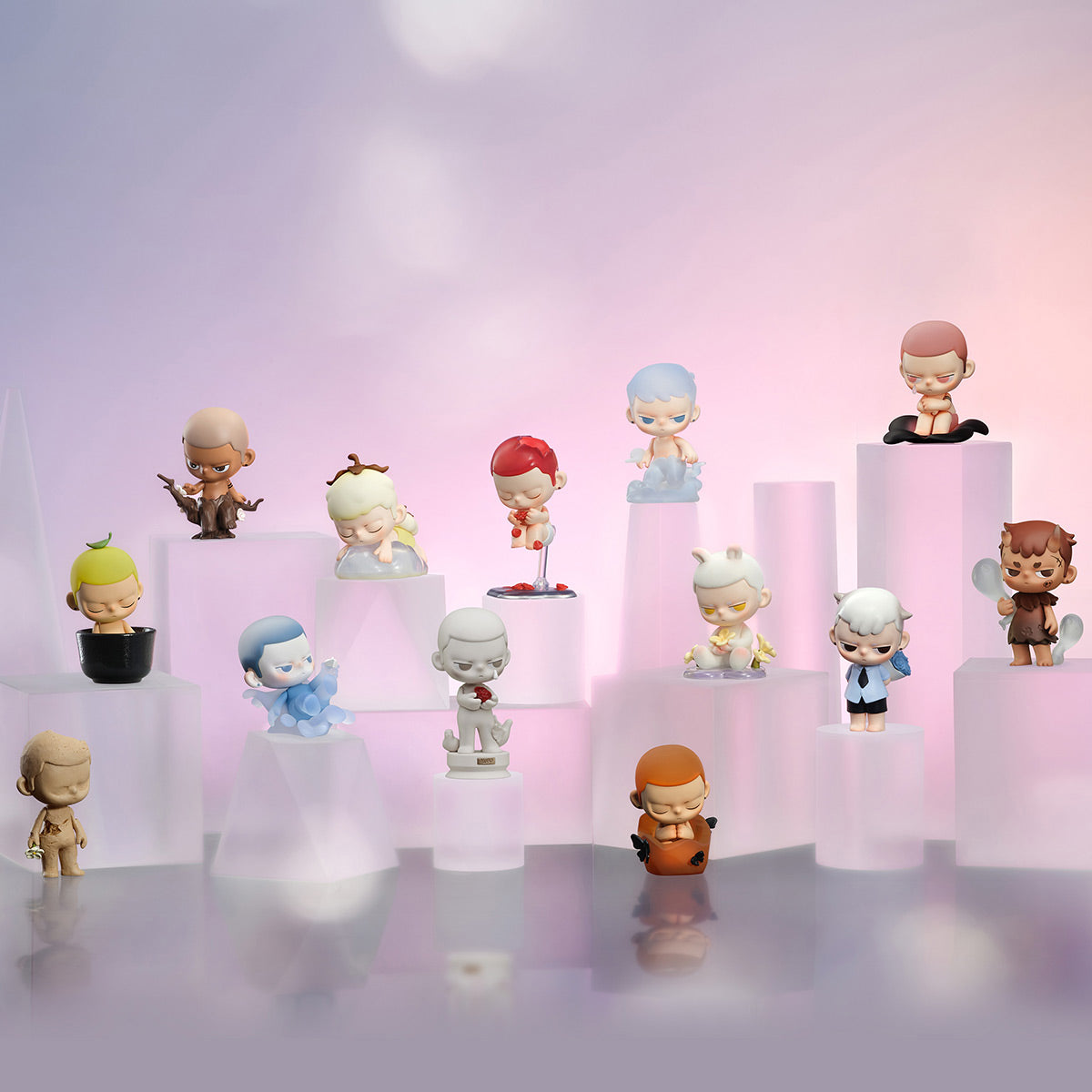  KUBO Breathing In Series Figures - Display (12 pcs)、mySite、greenlandpopulation
