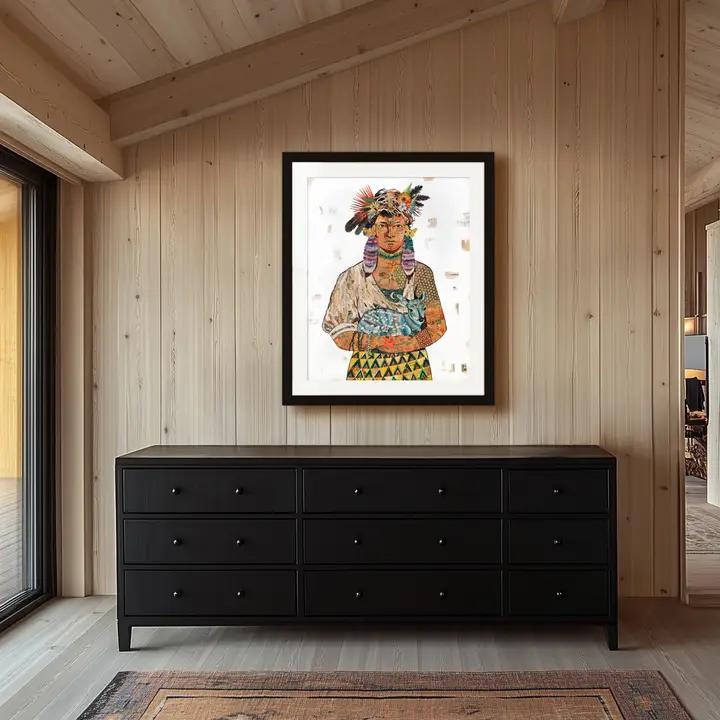Art Print | Native American Wall Art | Mother Nature、mySite、g9winljtr