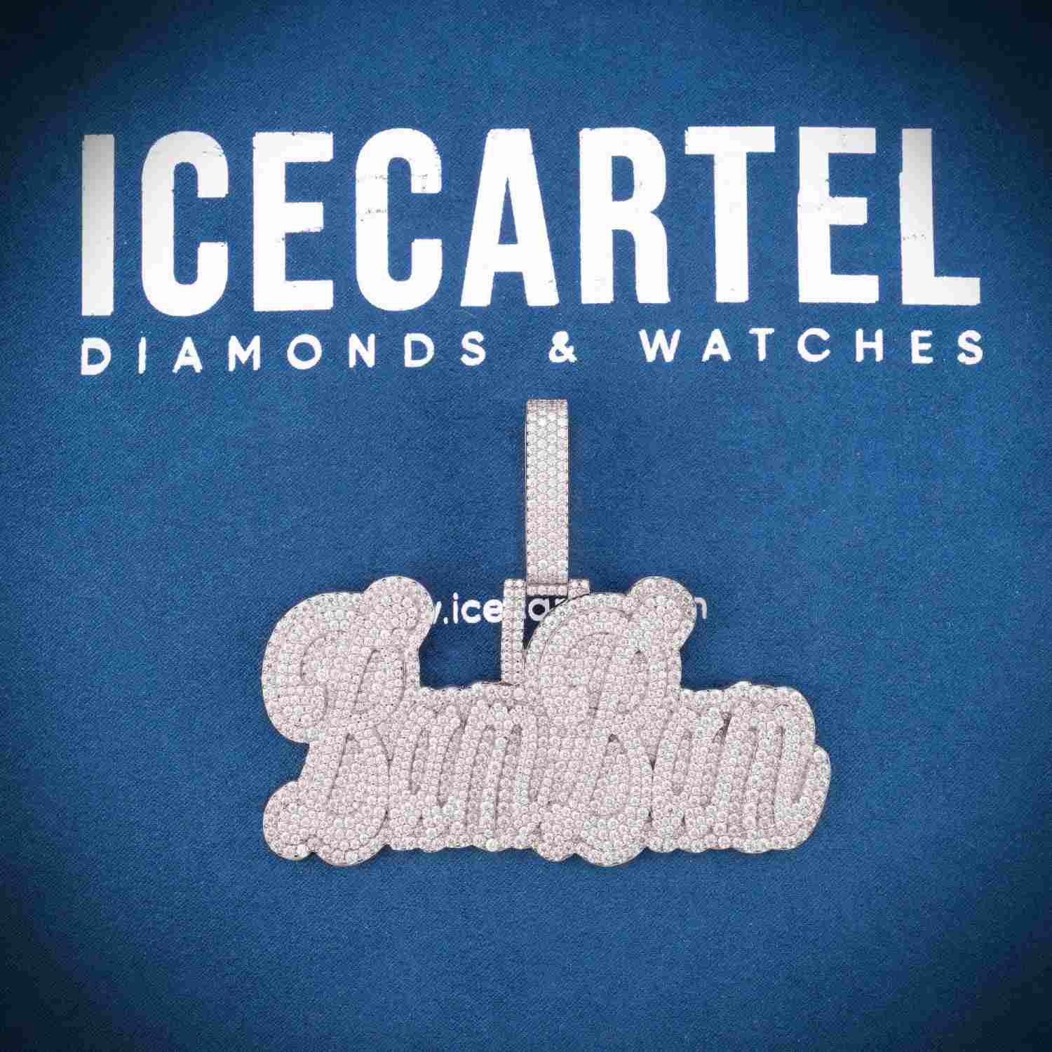 BamBam Custom Moissanite Pendant 14k Gold、mySite、hinf8tx79