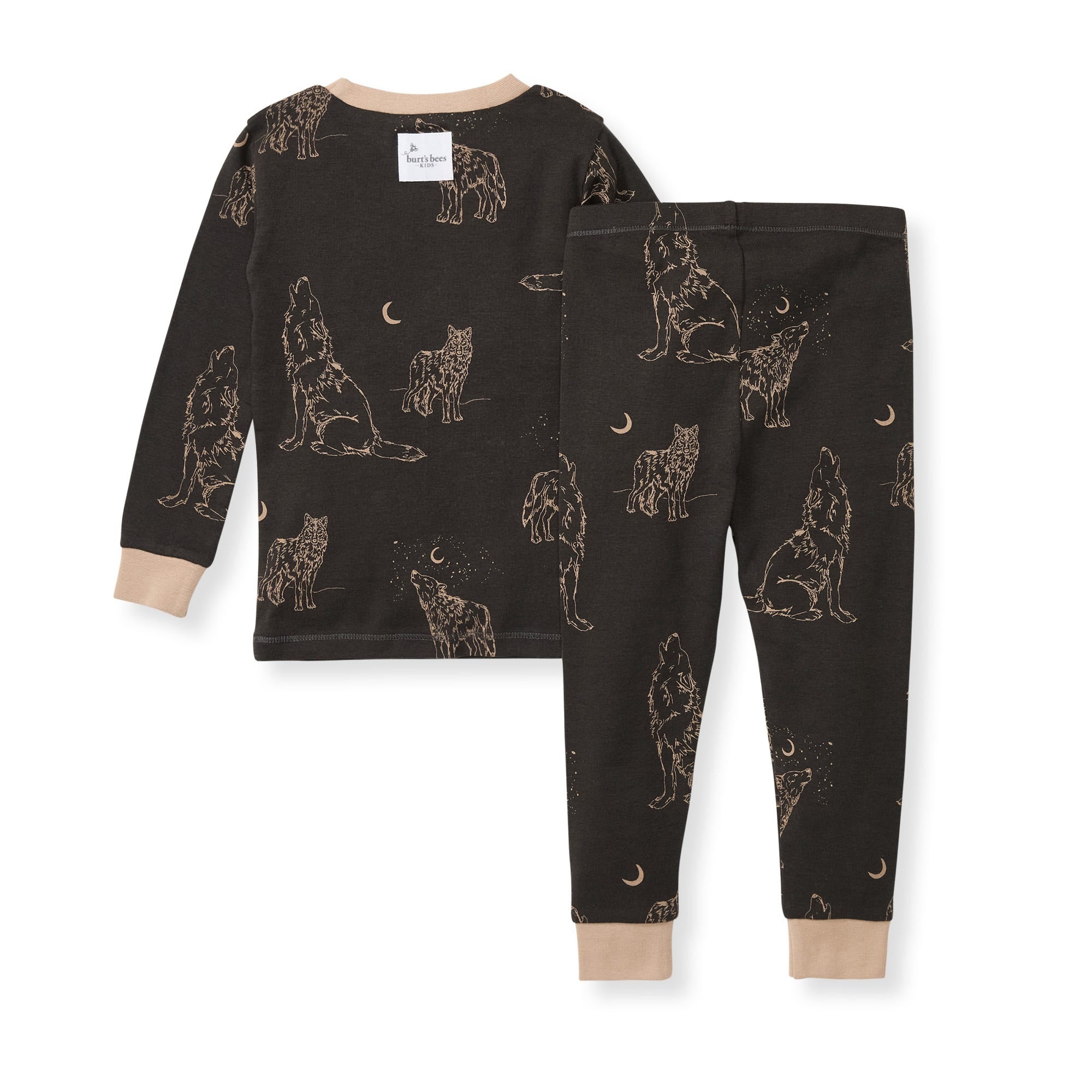 Wolf Pack Organic Cotton 2-Piece Pajamas、mySite、g9winljtr