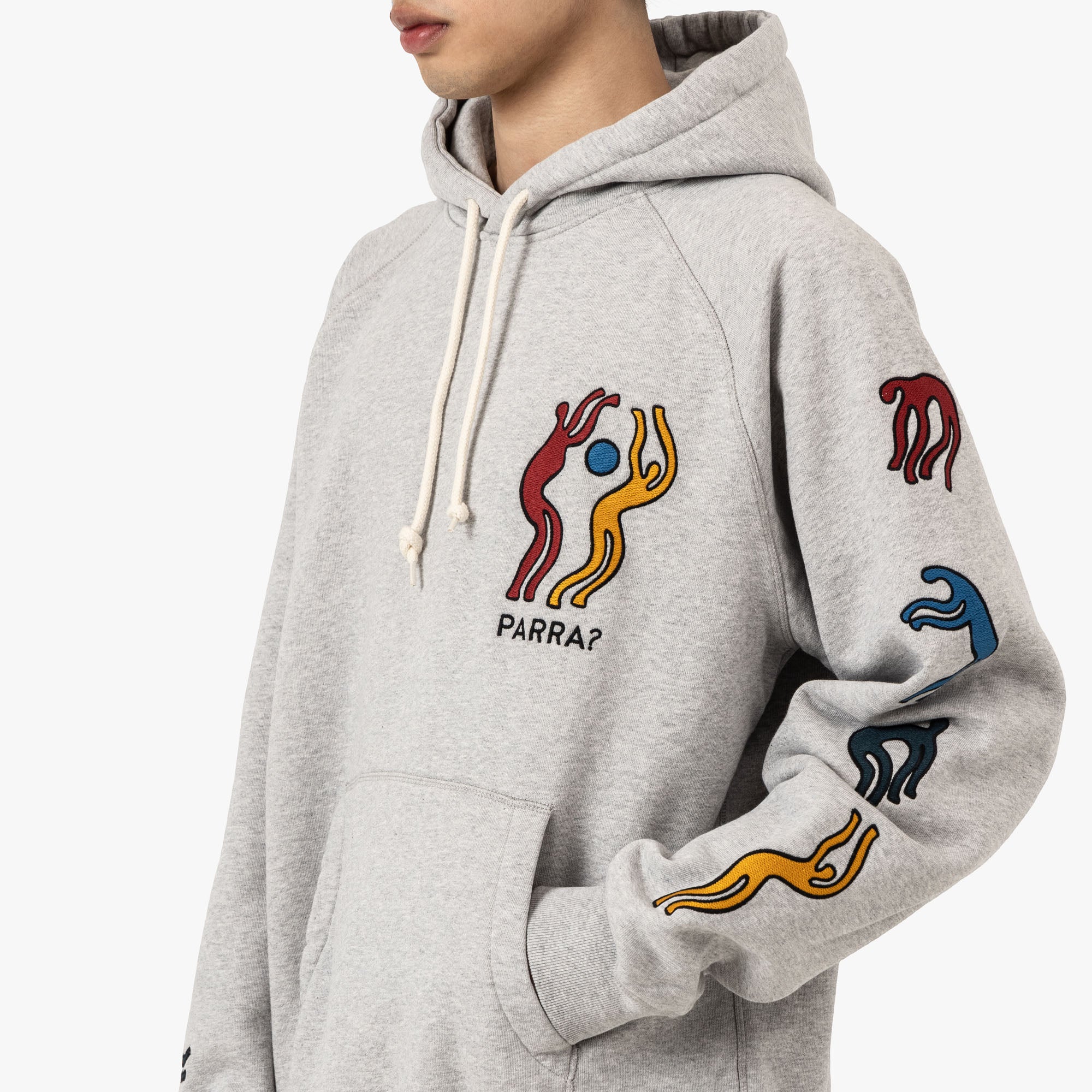  by Parra La Chambre Hoodie Heather Grey、mySite、merchandisen