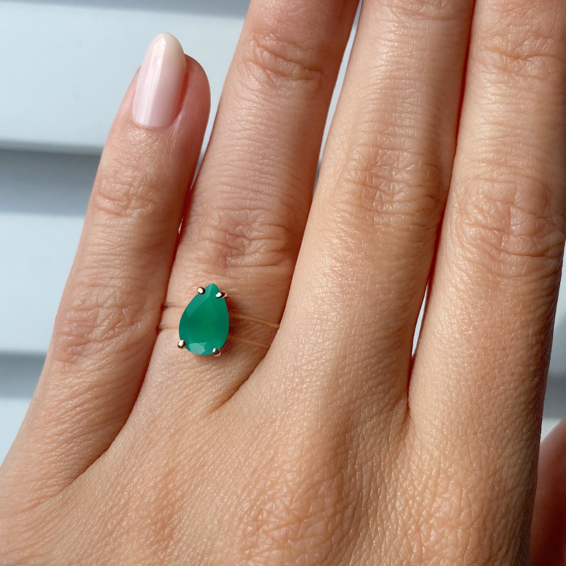 Green Onyx Ring Floating Sway - May Birthstone、mySite、hinf8tx79