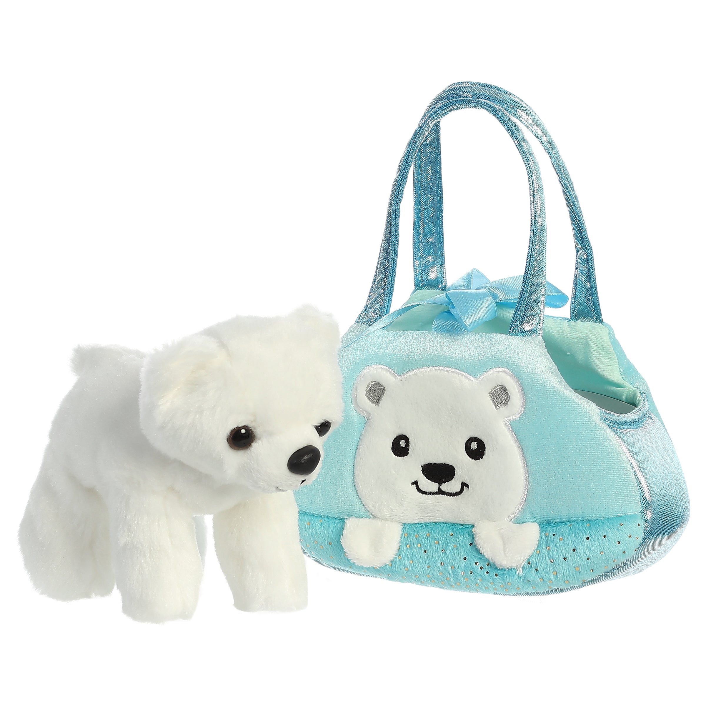 Aurora® - Fancy Pals™ - 7 Peek-A-Boo Polar Bear、mySite、g9winljtr