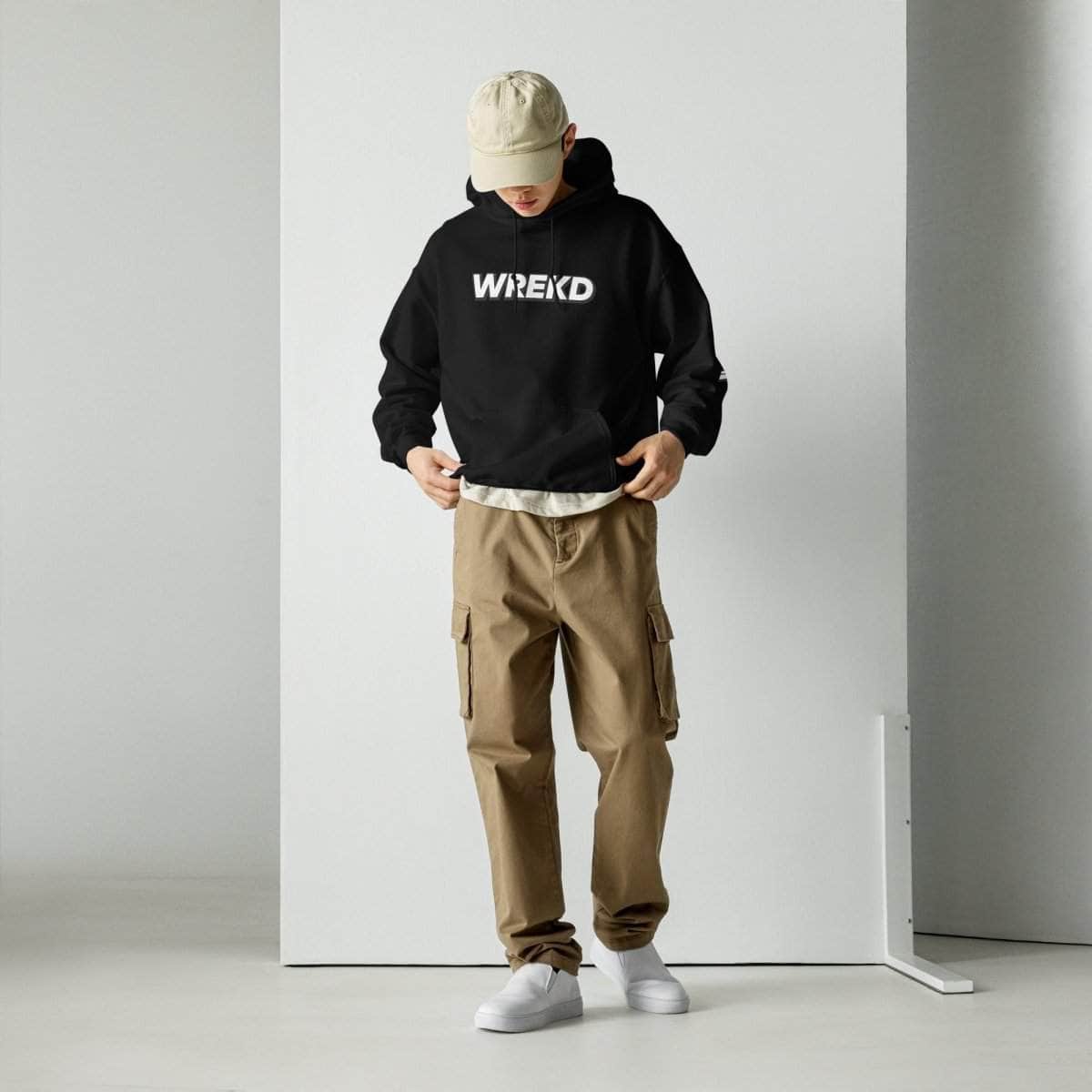  WREKD x VROOM Unisex Hoodie、mySite、merchandisen