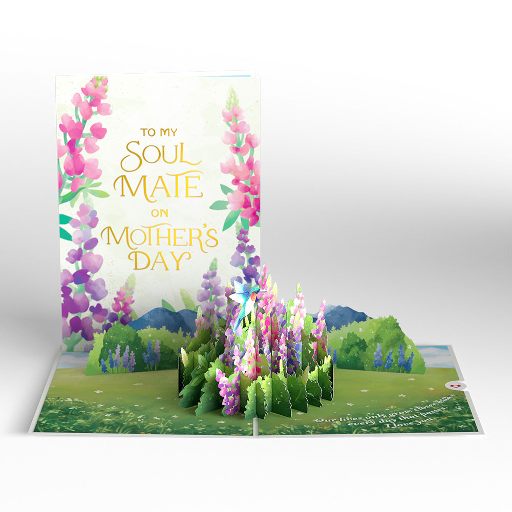 To My Soulmate on Mother’s Day Pop-Up Card、mySite、solidvoid