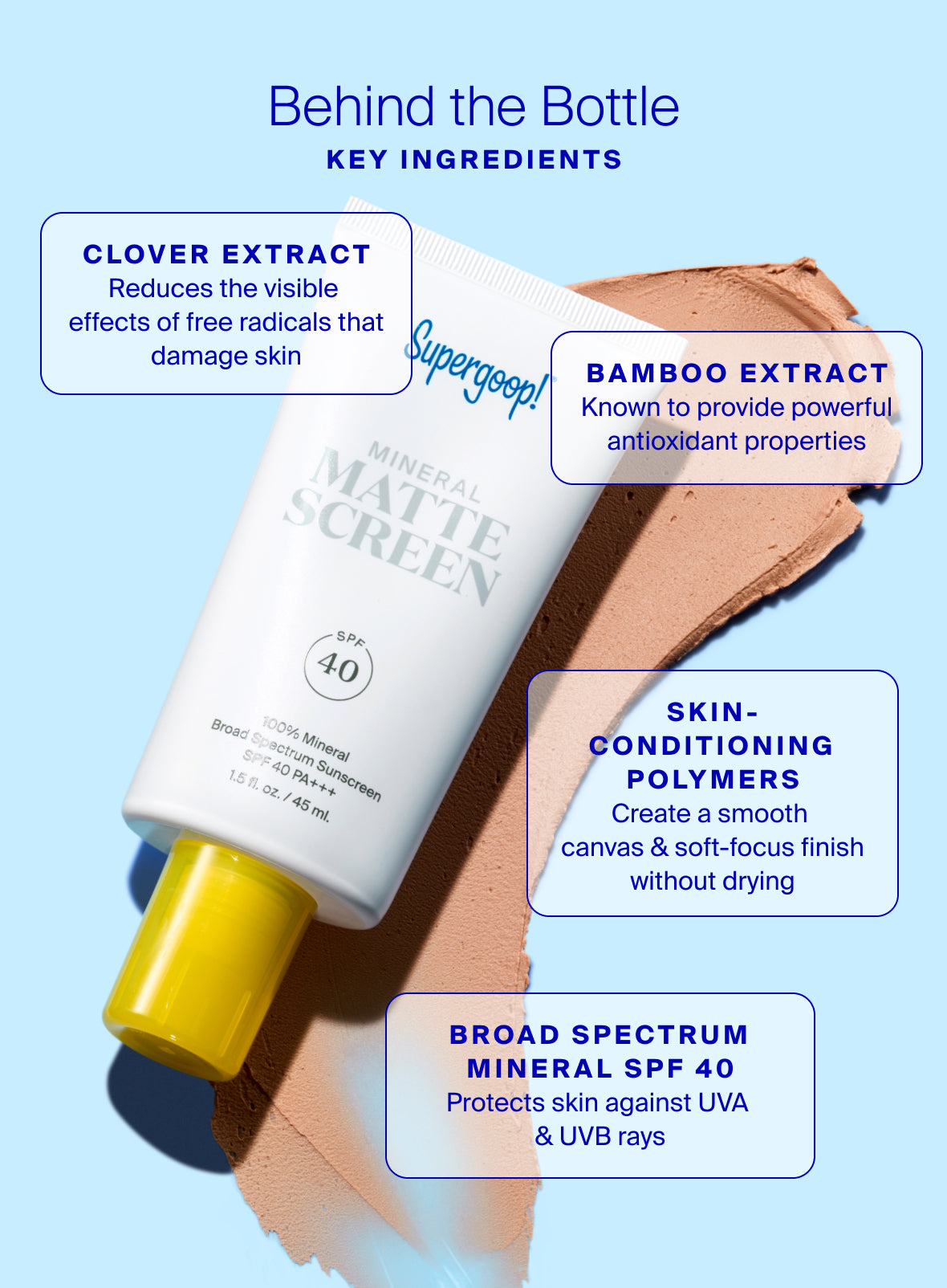  Mineral Mattescreen SPF 40、mySite、ghnorth