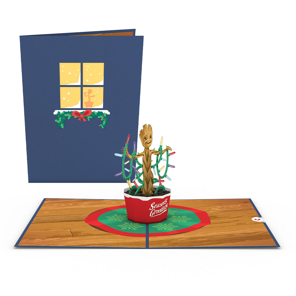 Marvel Season's Grootings Pop-Up Card、mySite、solidvoid