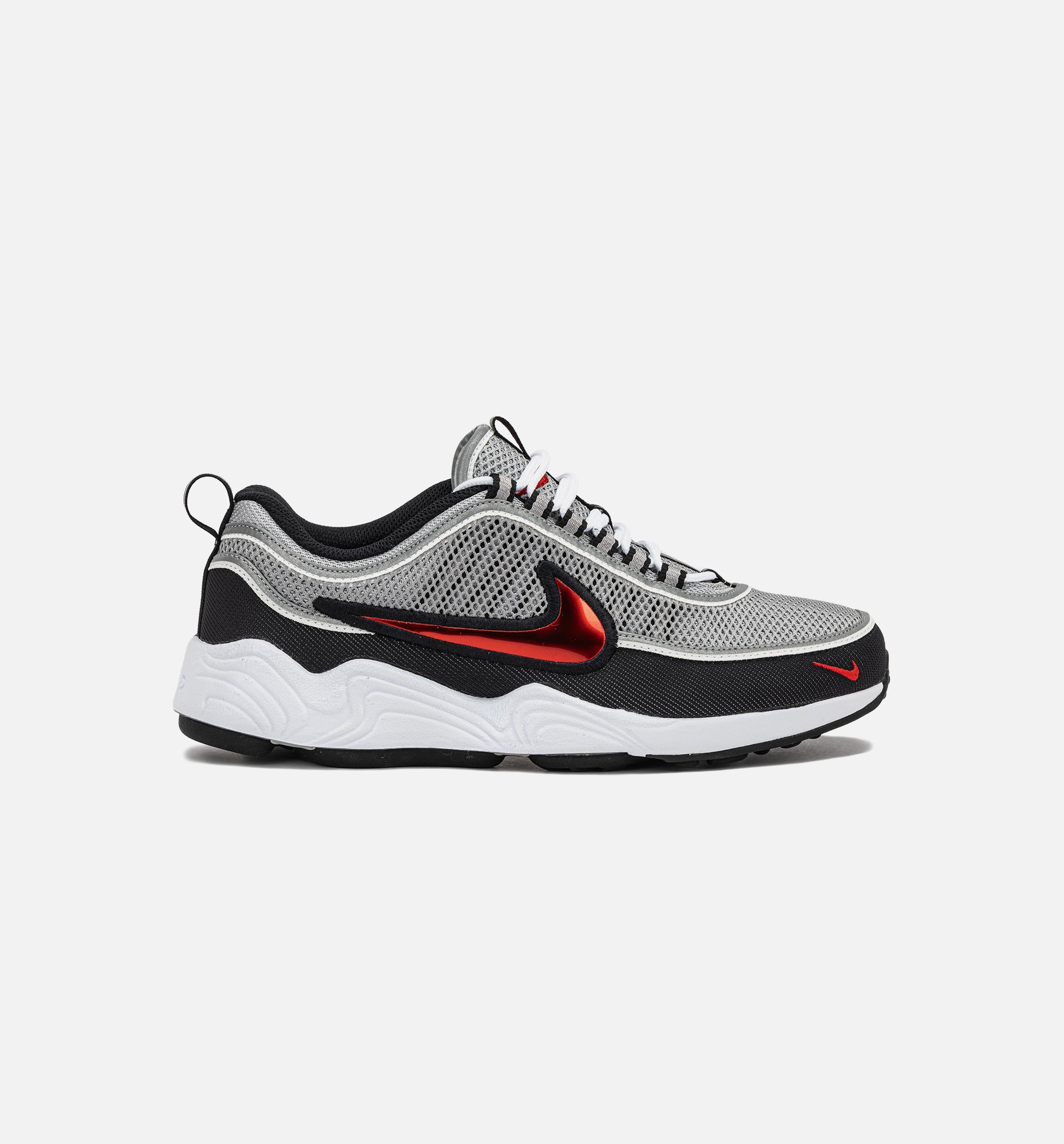 Air Zoom Spiridon OG Sport Red Mens Lifestyle Shoe - Metallic Silver/Sport Red/Black/White、mySite、dreamappss
