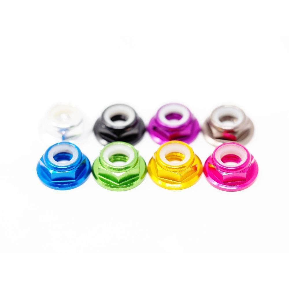  M5 Low Profile Prop Nut w/ Flange (4PCS) - Choose Your Color、mySite、merchandisen