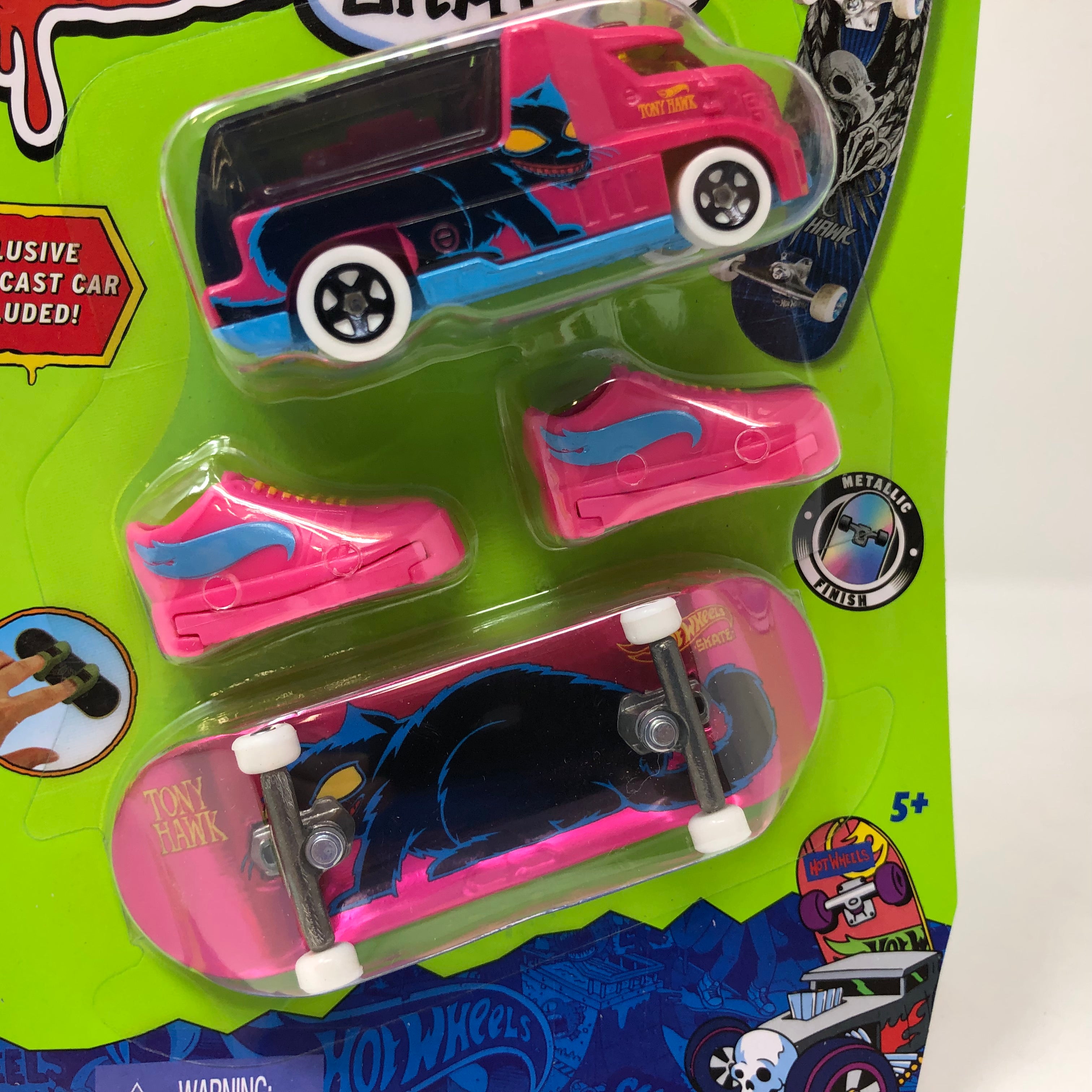 2023 Hot Wheels Skate Tony Hawk * Rapid Response & Animal Attack Skate Board & Shoes、mySite、hgirdovlk