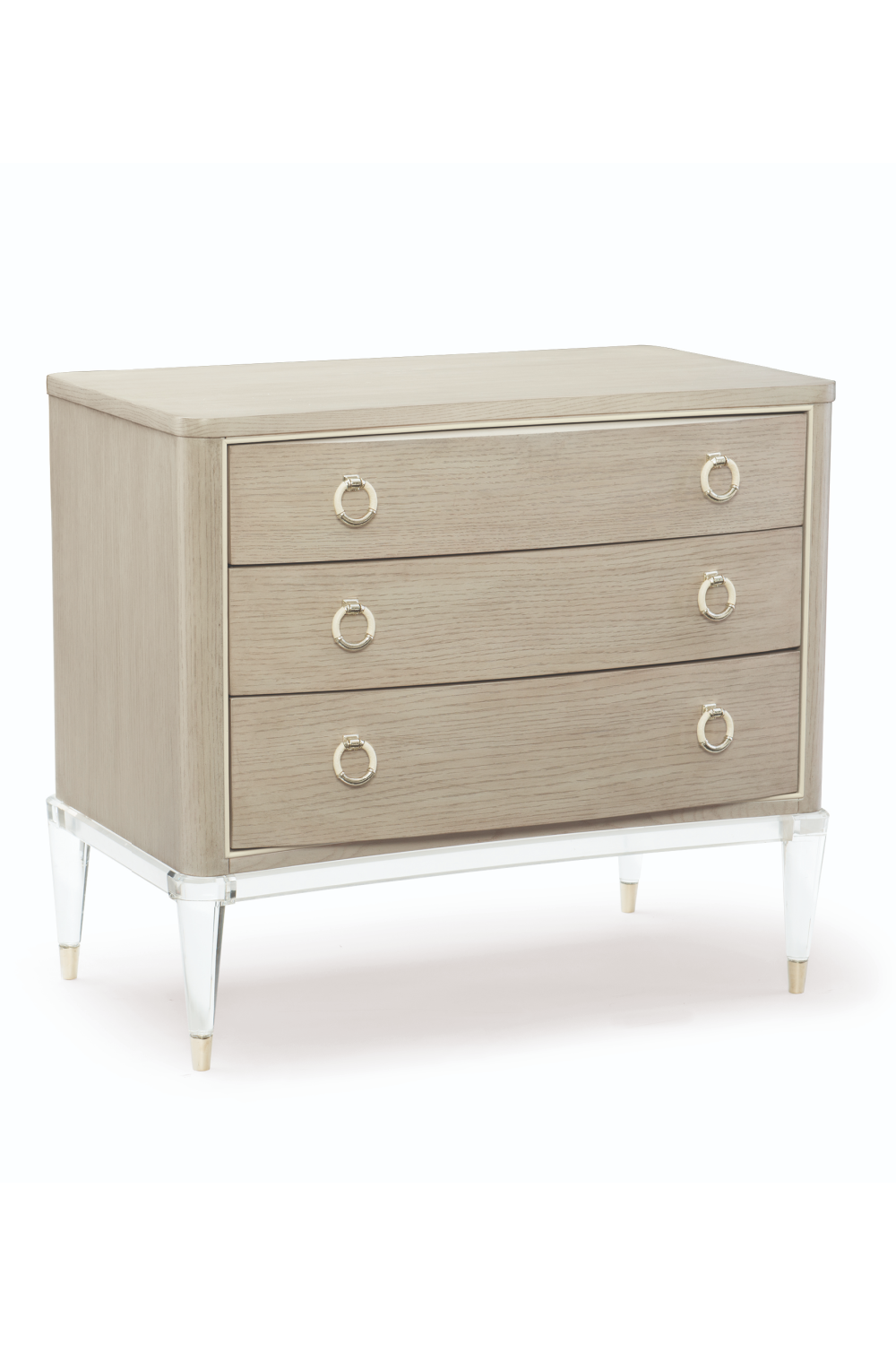 Light Gray Modern Nightstand | Caracole Floating On Air、mySite、neckold