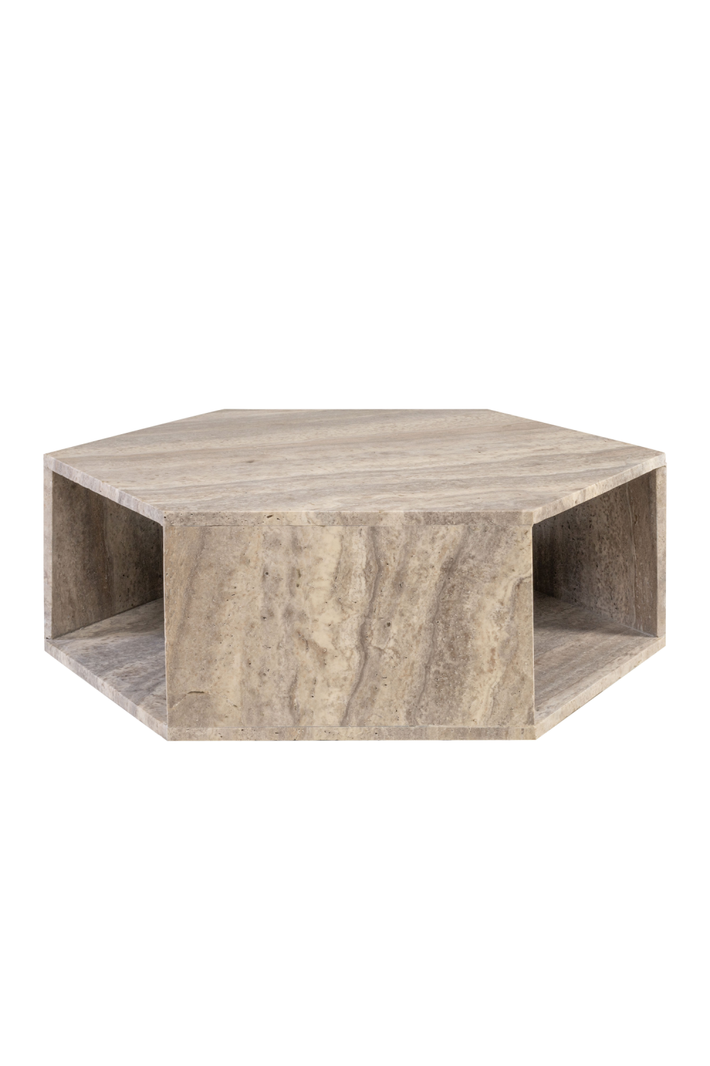 Gray Hexagonal Coffee Table | Versmissen Hexx、mySite、neckold