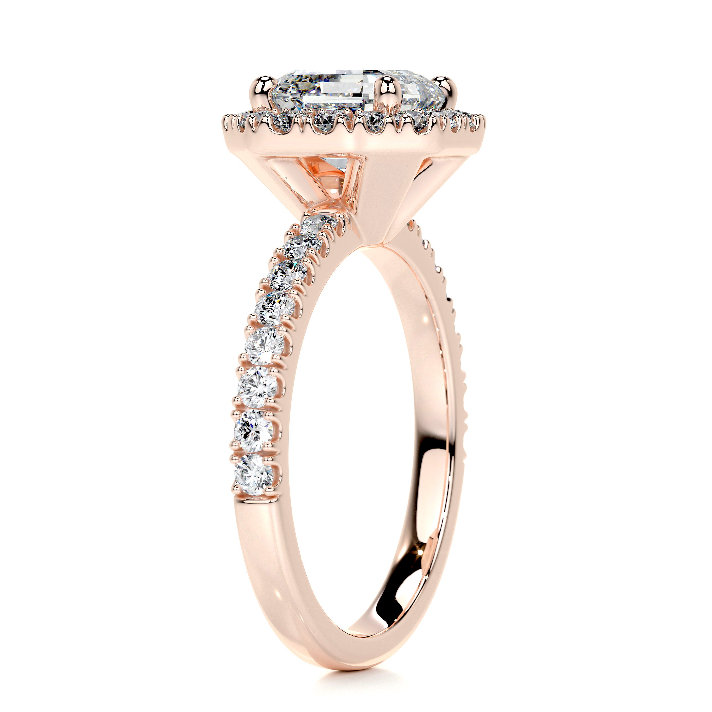 Brooklyn Diamond Engagement Ring -14K Rose Gold、mySite、hinf8tx79