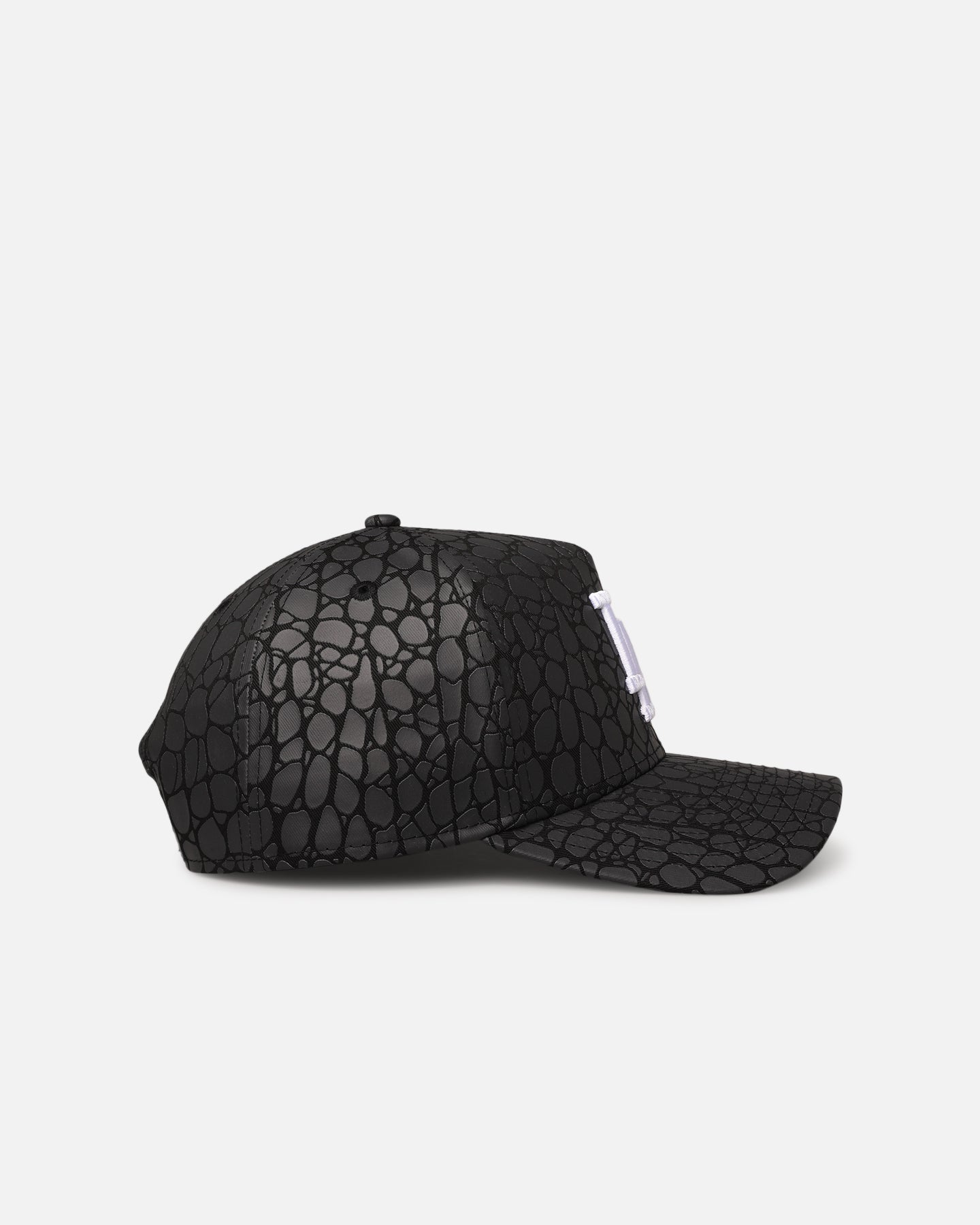 New Era Los Angeles Dodgers 'Croc Skin' 9FORTY A-Frame Snapback Black、mySite、zt4zffjzw