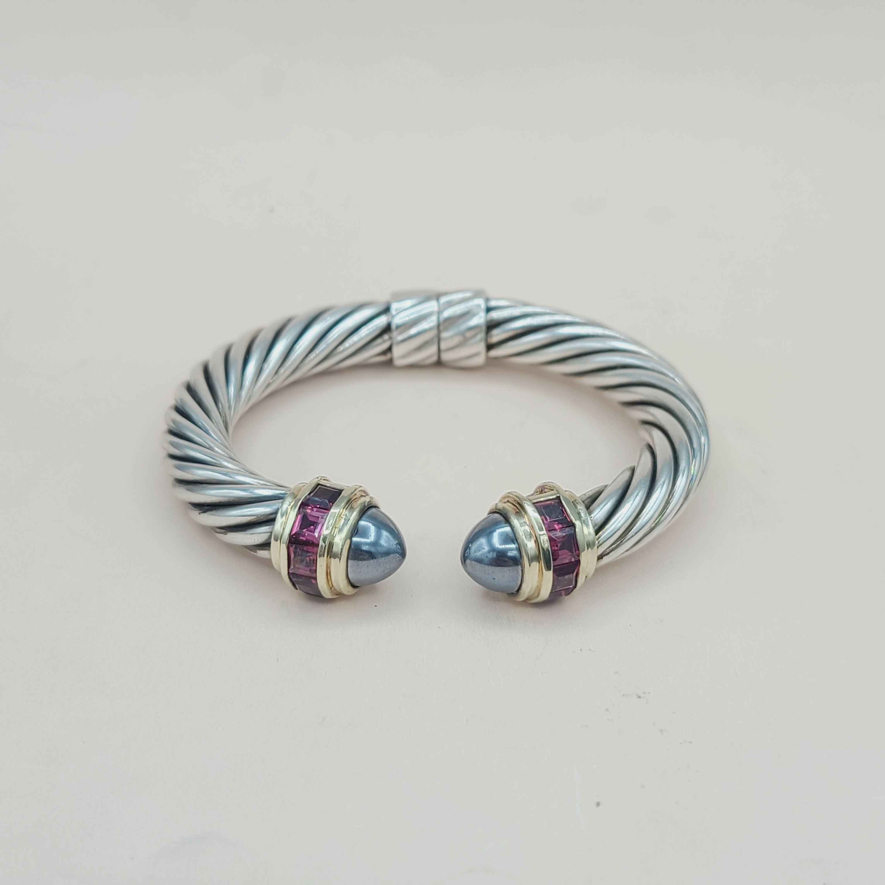 David Yurman Renaissance Bracelet 10mm with Hematite、mySite、hinf8tx79