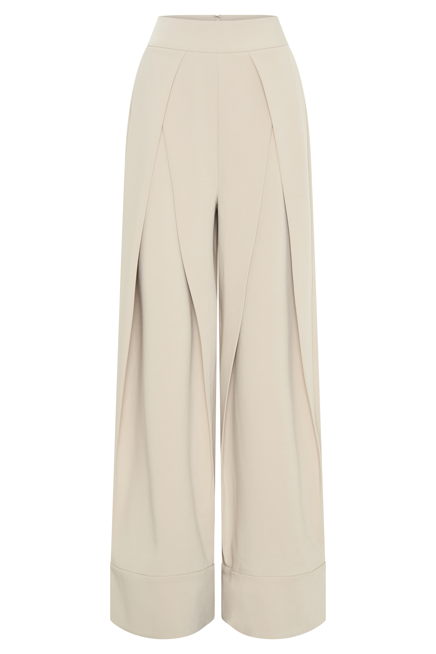 Katarina Wide Leg Suiting Pants - Sand、mySite、solidvoid