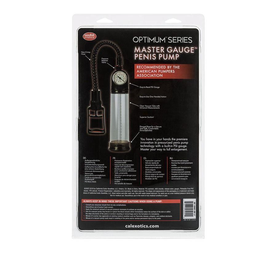 Optimum Series Master Gauge Penis Pump With EZ Pull Trigger by Cal Exotics、mySite、bottomscart