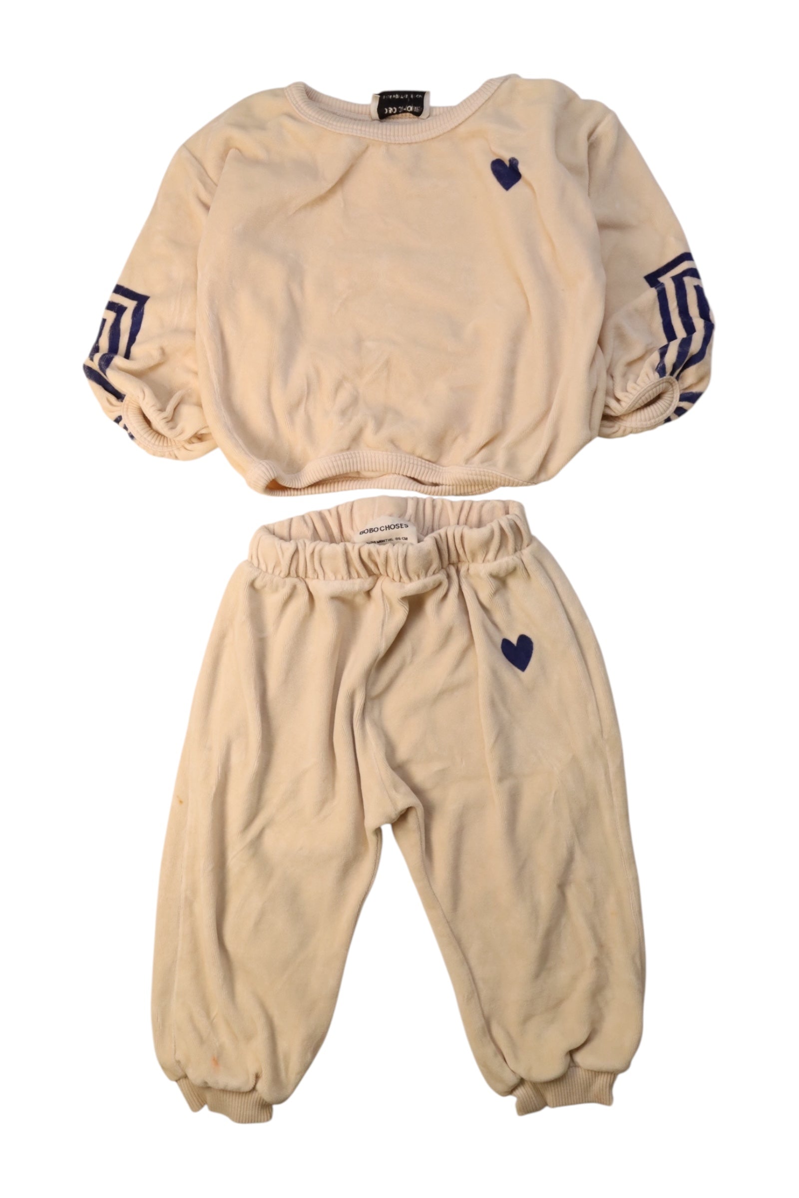 Bobo Choses Heart Crewneck Set 18-24M、mySite、g9winljtr
