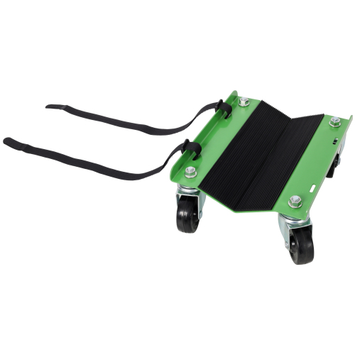 Snowmobile Dolly Heavy Duty V-Slide with 2.5"Swivel Casters and Rubber Pad Protecting Skis 1500Lbs Capacity,red color、、eastwooduniform