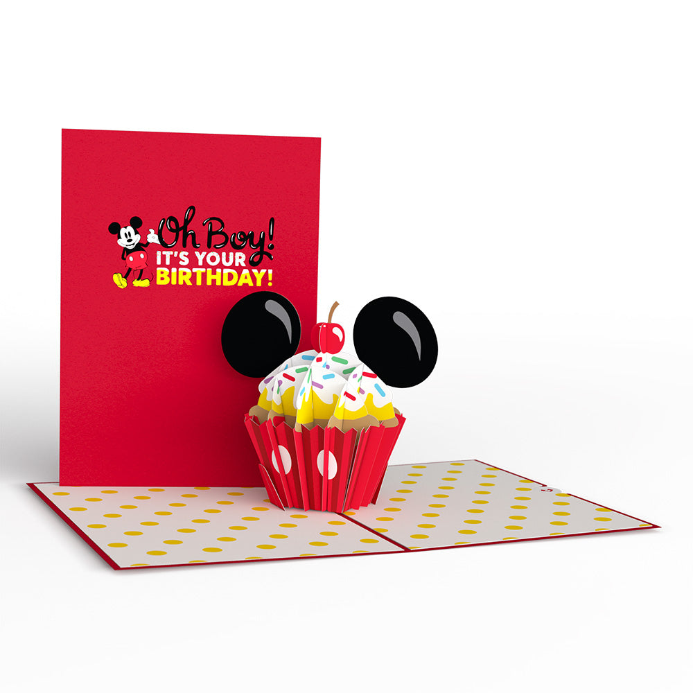 Disney's Mickey Mouse Oh Boy! Birthday Pop-Up Card、mySite、solidvoid