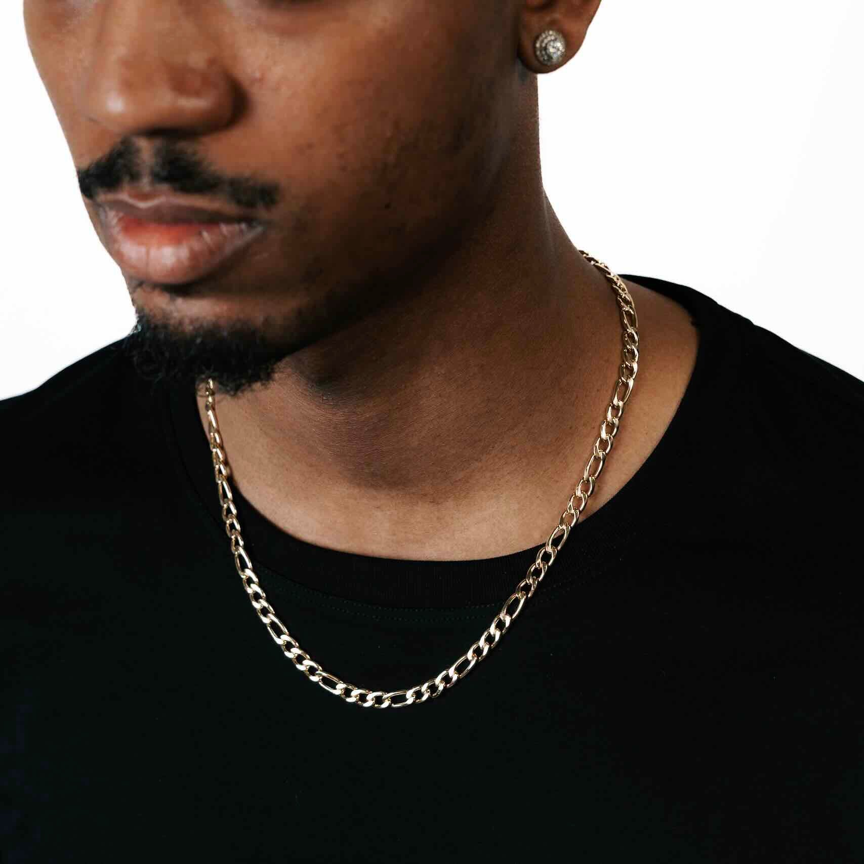 2MM Figar Chain 14K Gold、mySite、hinf8tx79