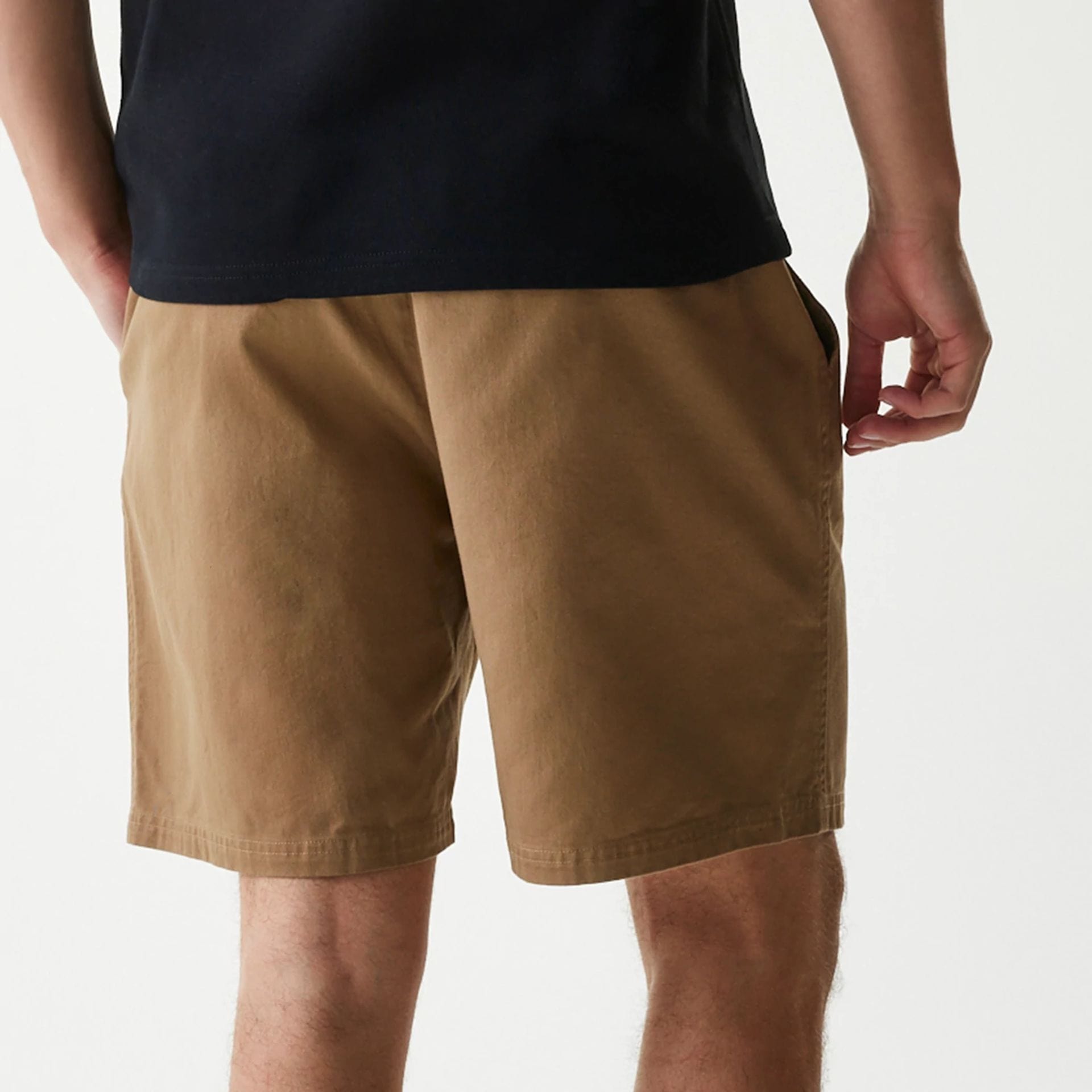 New Era Japan Woven Beige Shorts、mySite、vikingsvslions