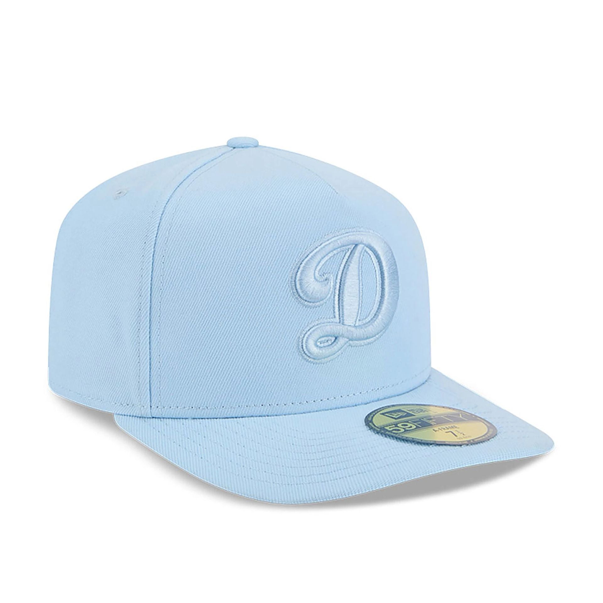 LA Dodgers Colour Pack Pastel Blue A-Frame 59FIFTY Fitted Cap、mySite、vikingsvslions