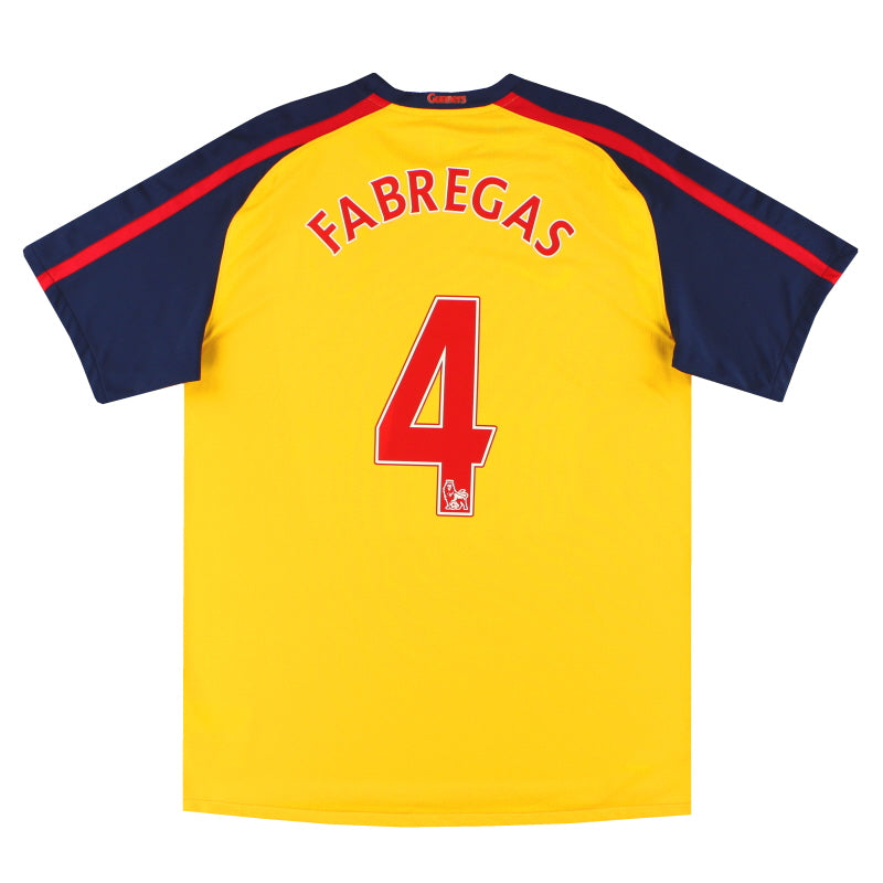 2008-09 Arsenal Nike Away Shirt Fabregas #4 *Mint* L、mySite、sh2008-09 Arsenal Nike Away Shirt Fabregas #4 *Mint* L、mySite、glenpowelloop_name