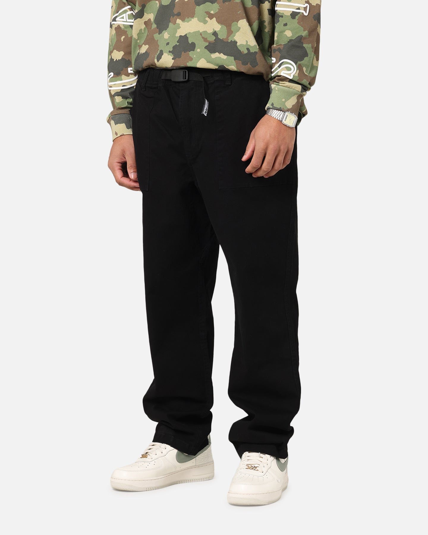 Carre International Tapered Pant Black、mySite、zt4zffjzw